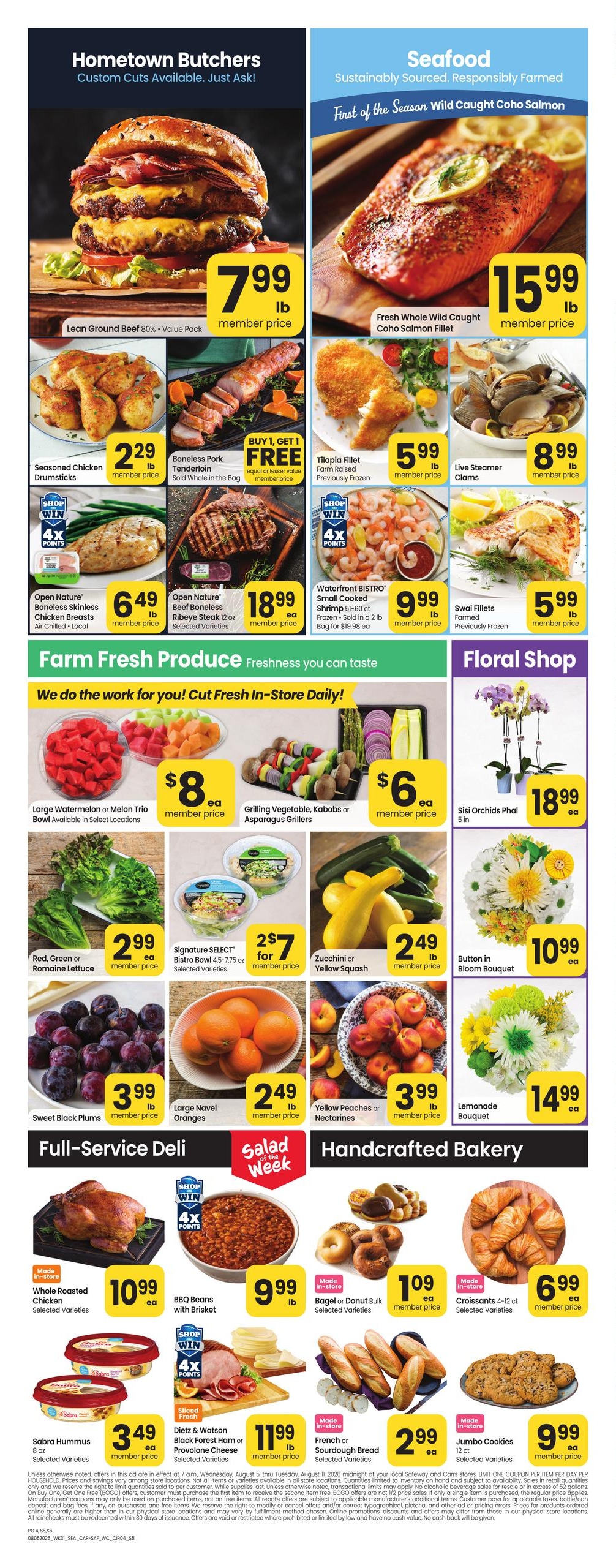 Carrs Weekly Ad August 5 - 11, 2026
