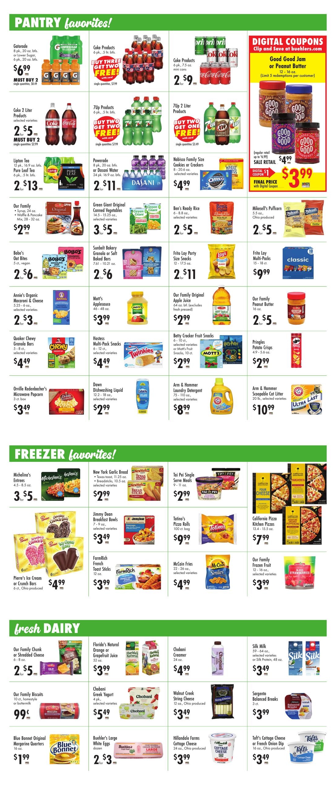 Buehler's Fresh Foods Weekly Ad August 5 - 11, 2026