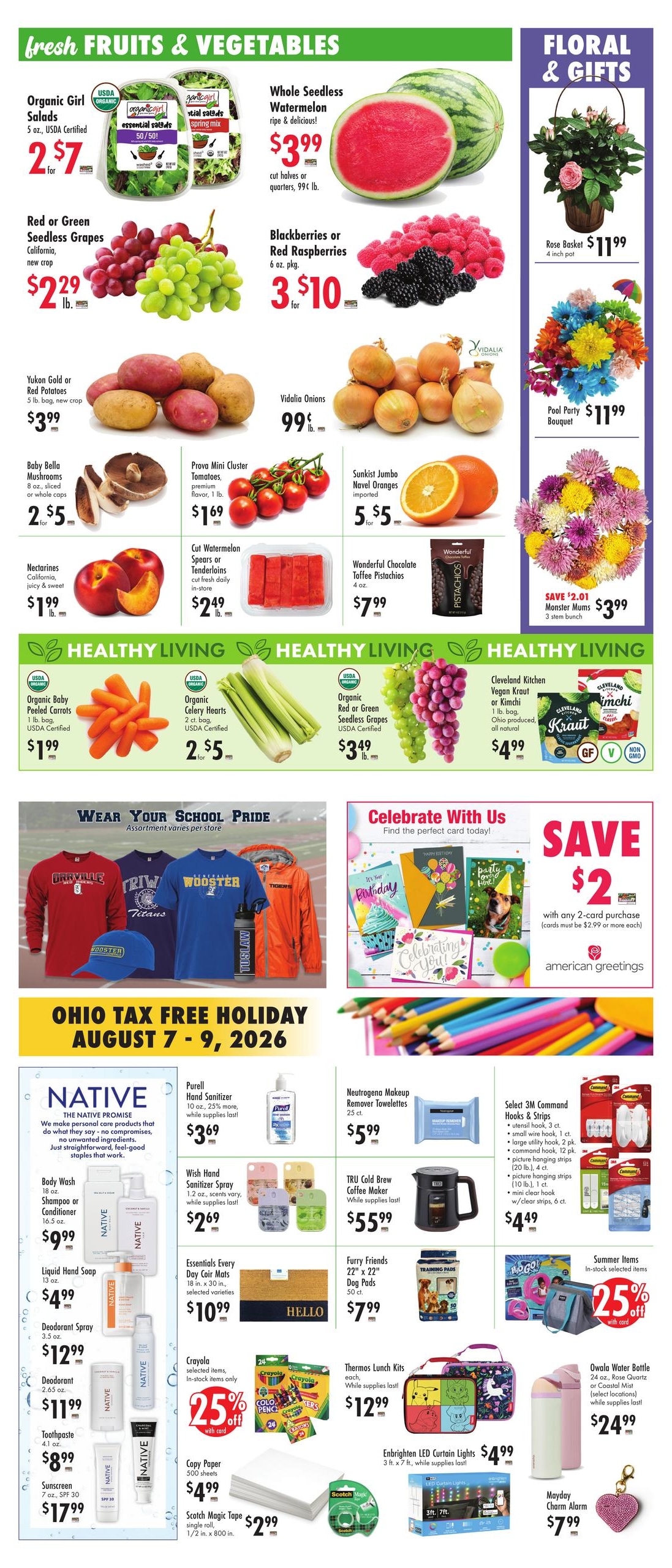 Buehler's Fresh Foods Weekly Ad August 5 - 11, 2026