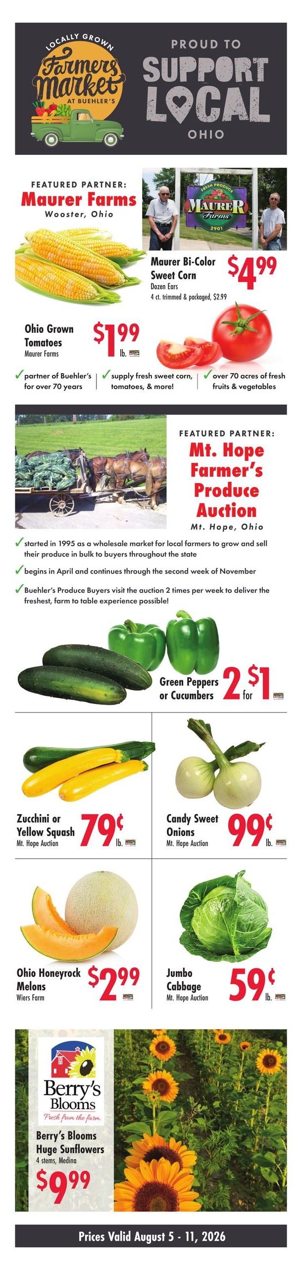 Buehler's Fresh Foods Weekly Ad August 5 - 11, 2026