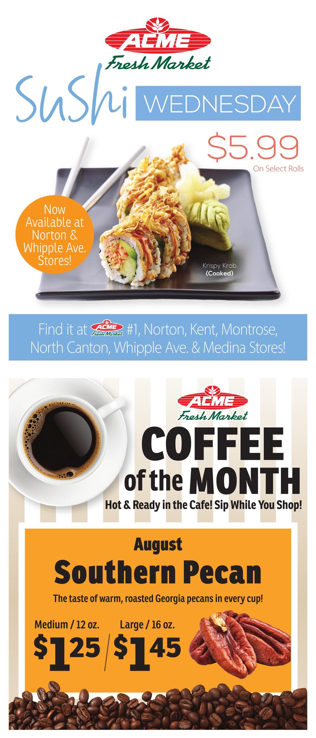Acme Fresh Market Weekly Ad August 6 - 12, 2026