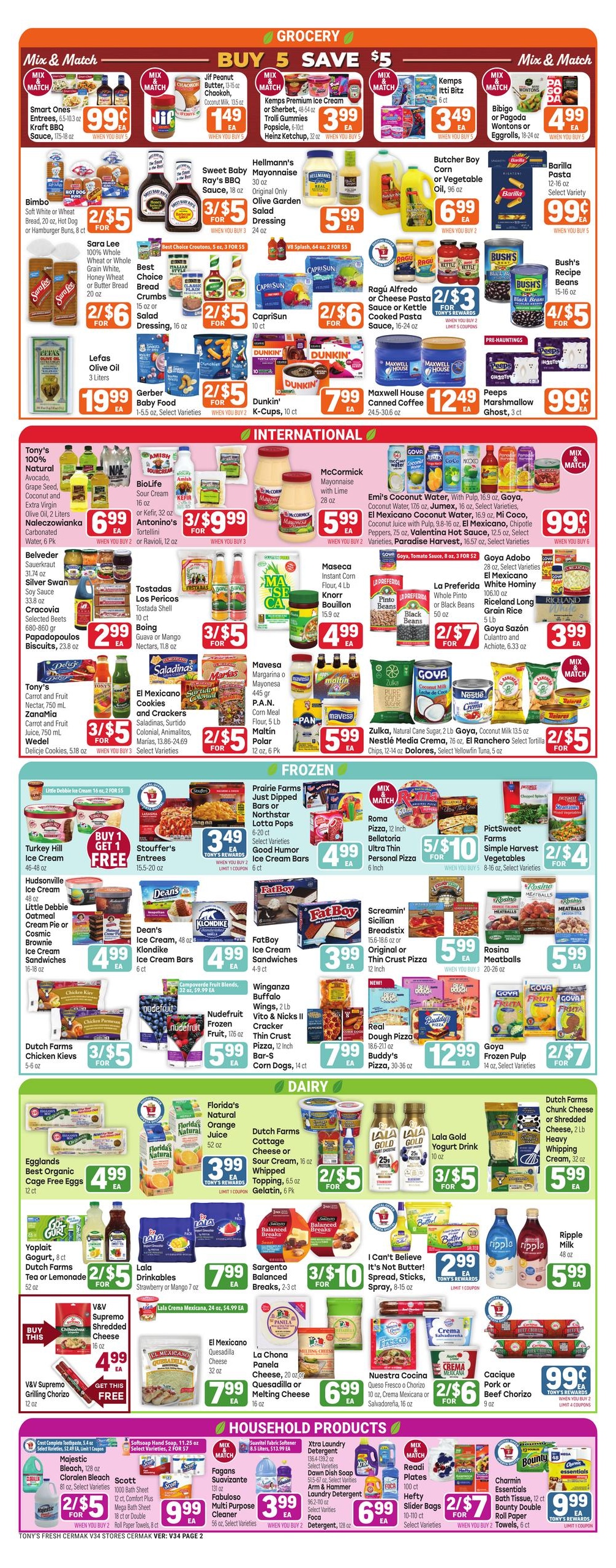 Tony's Fresh Market (Chicago Area, IL) Weekly Ad August 5 - 11, 2026