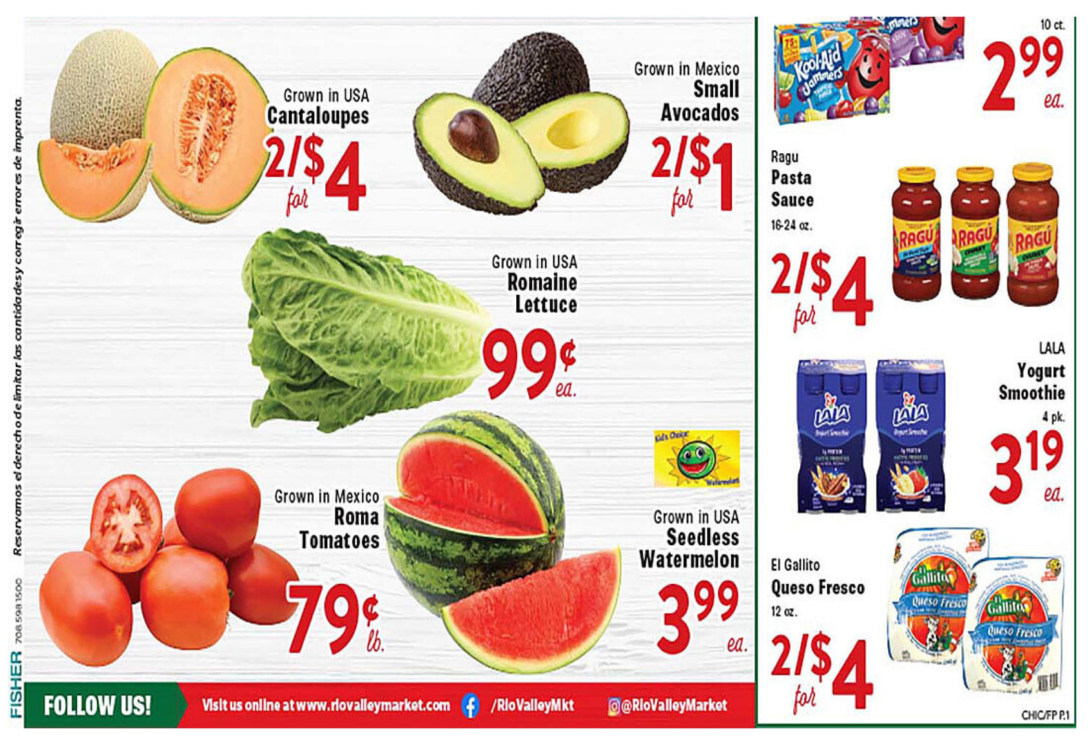 Rio Valley Market Weekly Ad August 4 - 10, 2026