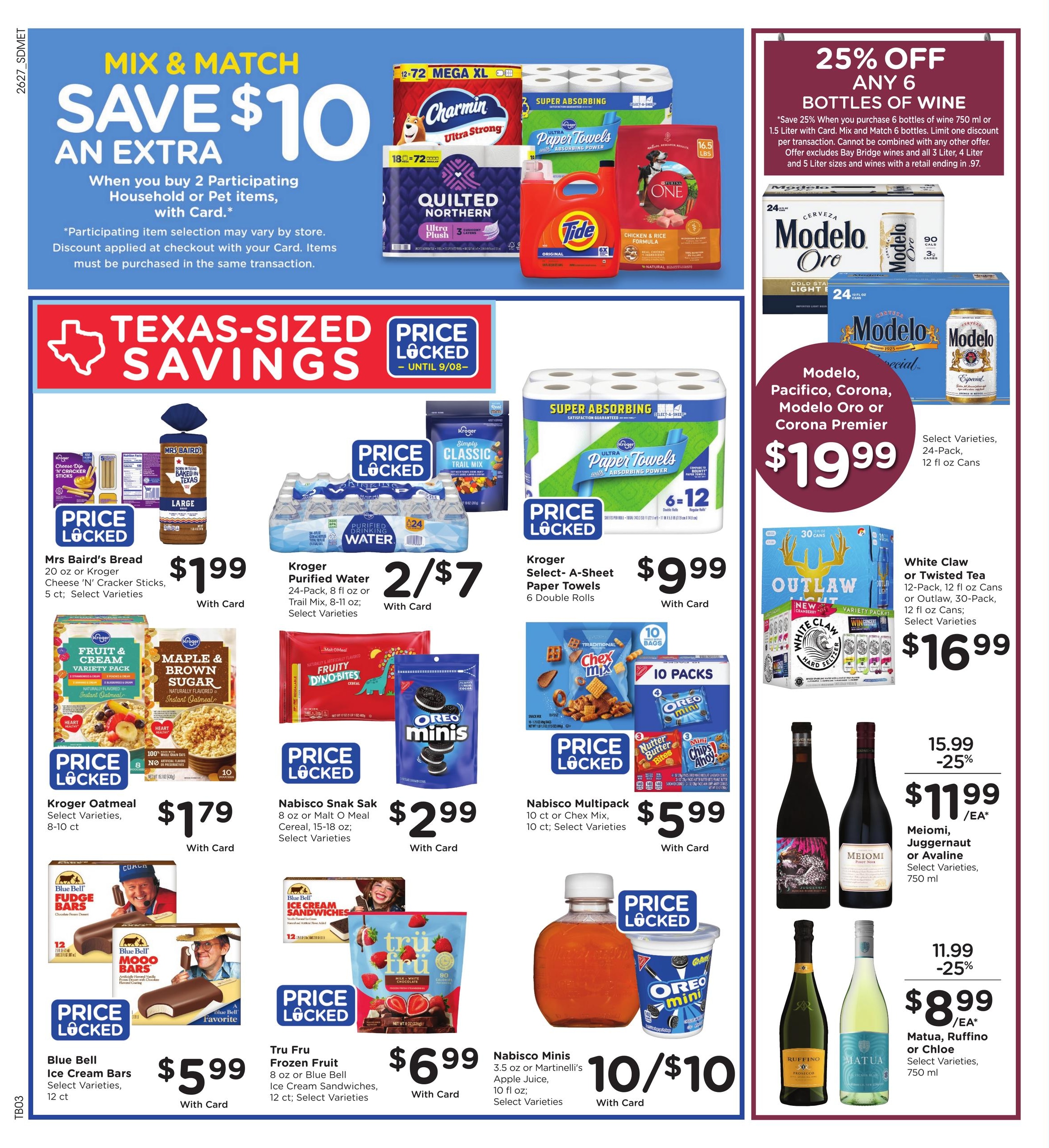 Kroger (Allen Area, TX) Weekly Ad August 5 - 11, 2026