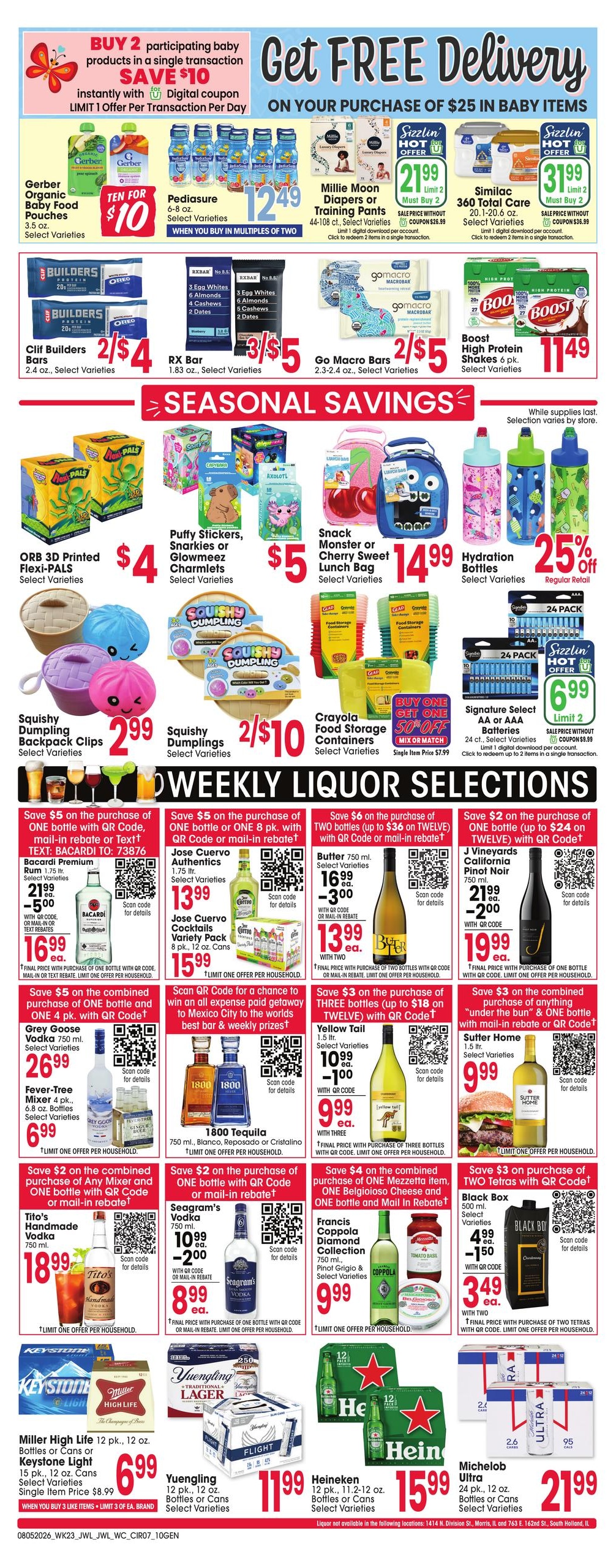 Jewel-Osco (Batavia Area, IL) Weekly Ad August 5 - 11, 2026