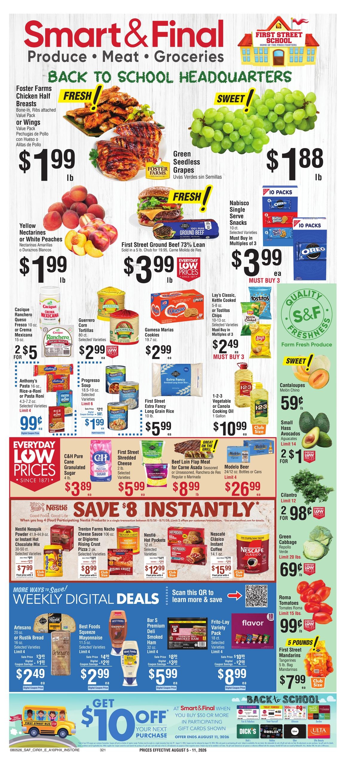 Smart & Final Weekly Ad August 5 - 11, 2026