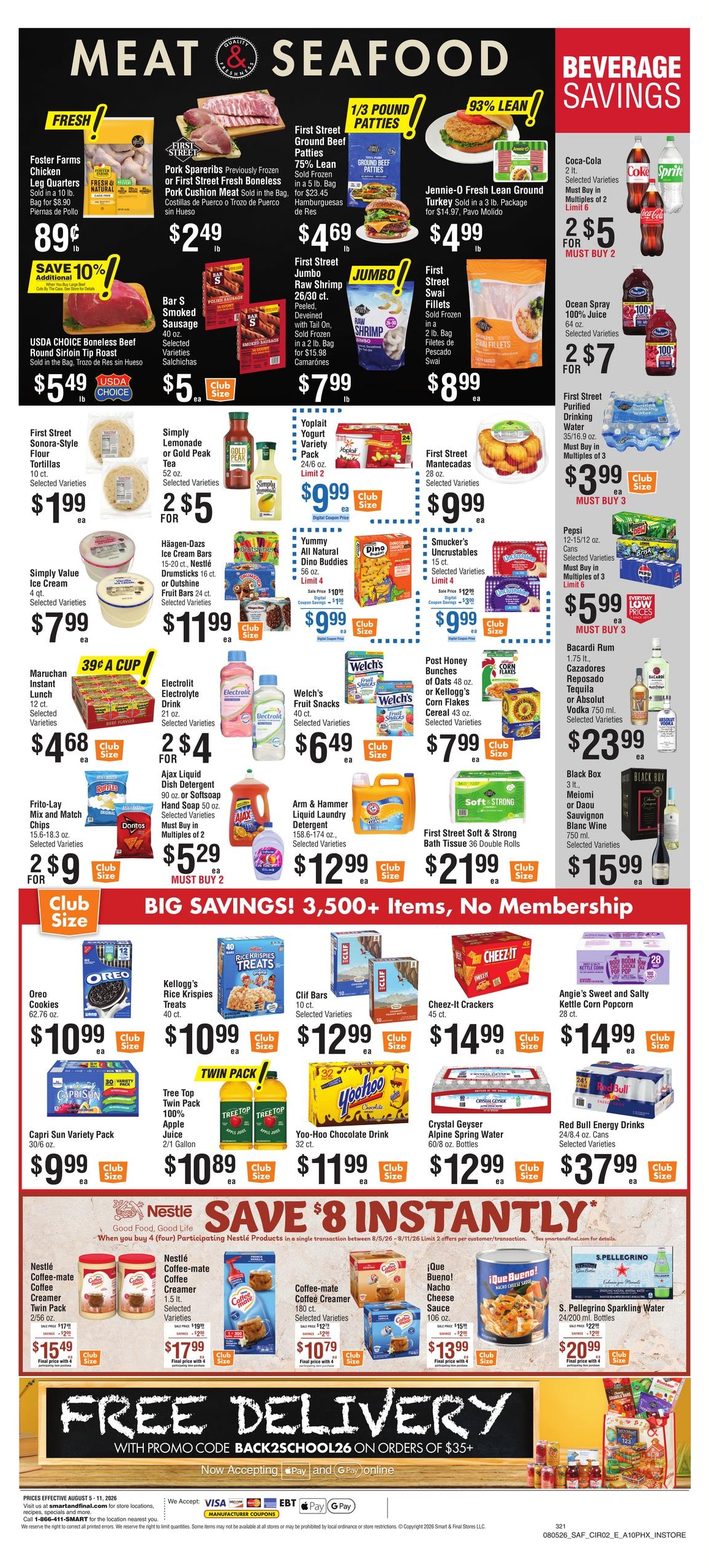 Smart & Final Weekly Ad August 5 - 11, 2026