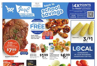 JayC Food Stores (IN, KY) Weekly Ad August 5 - 11, 2026