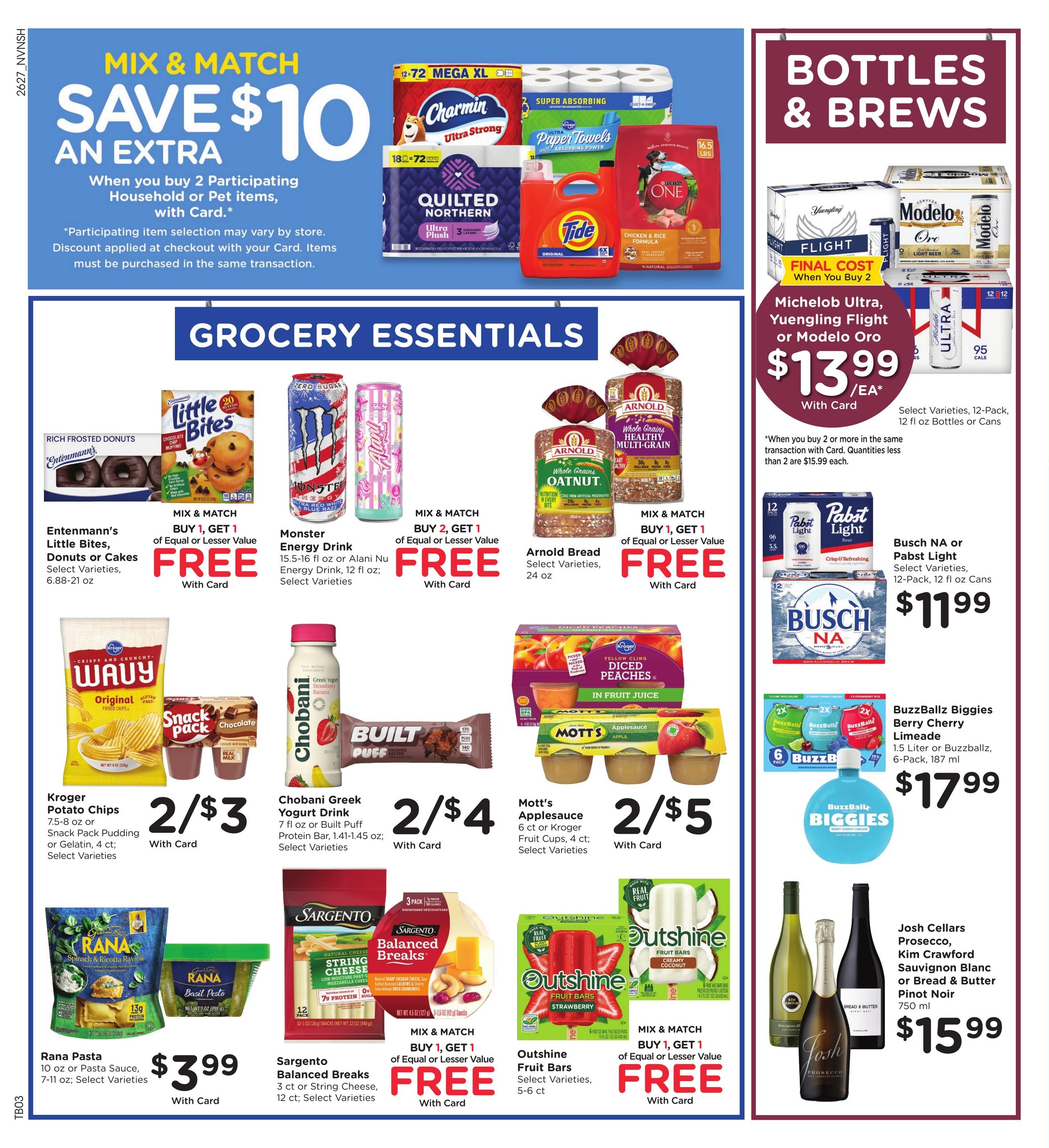 Kroger (Nashville–Cookeville Area, TN) Weekly Ad August 5 - 11, 2026
