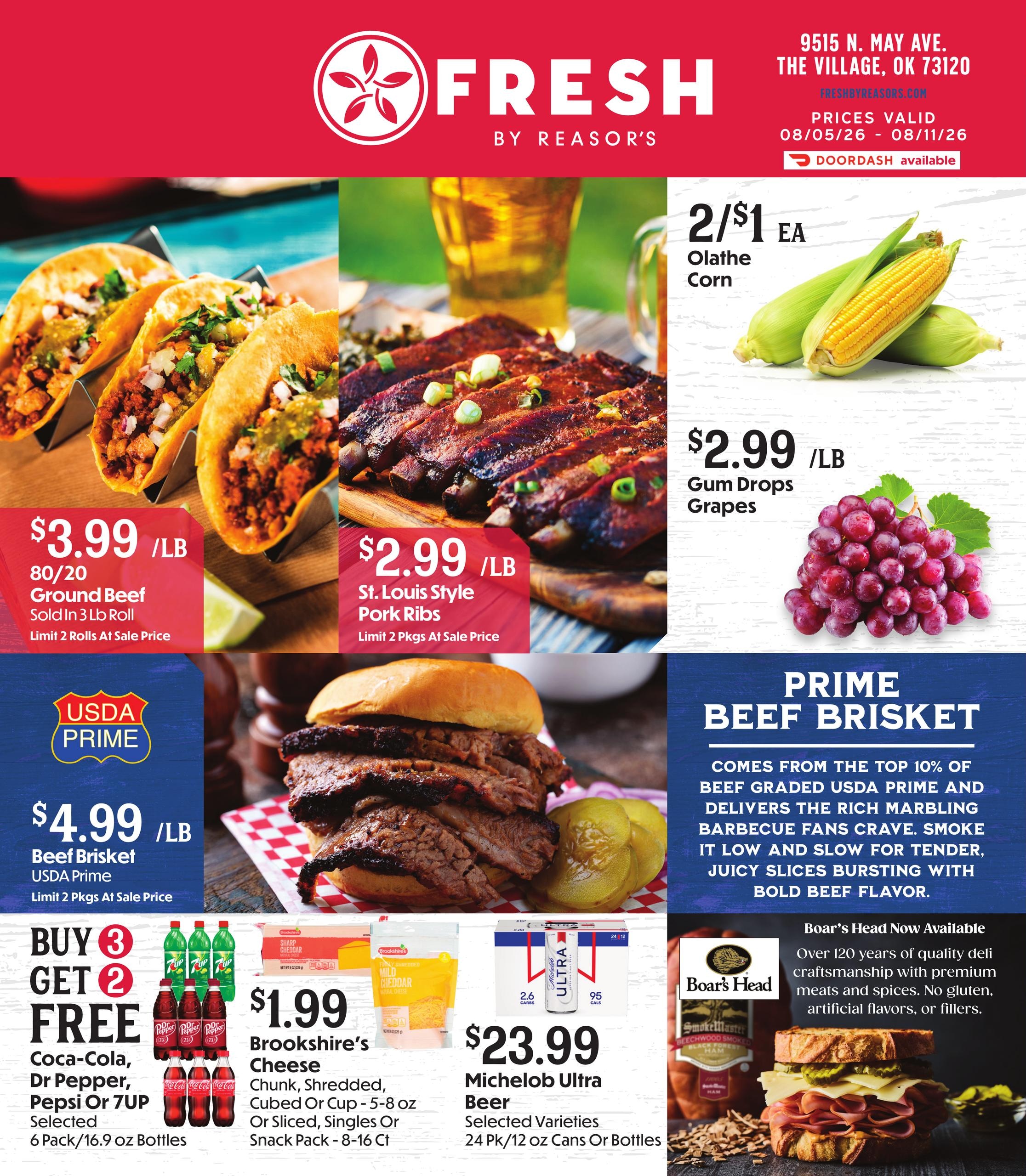 FRESH by Reasor's (Oklahoma City–Norman Area, OK) Weekly Ad August 5 - 11, 2026
