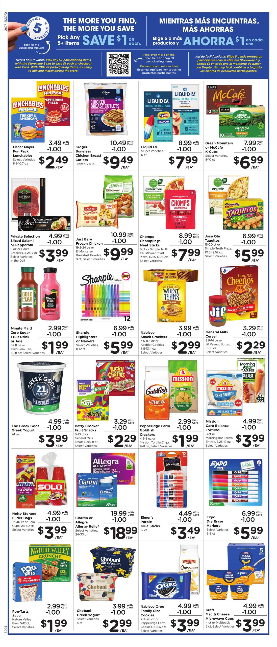 Smith's (Las Vegas–Henderson Area, NV) Weekly Ad August 5 - 11, 2026