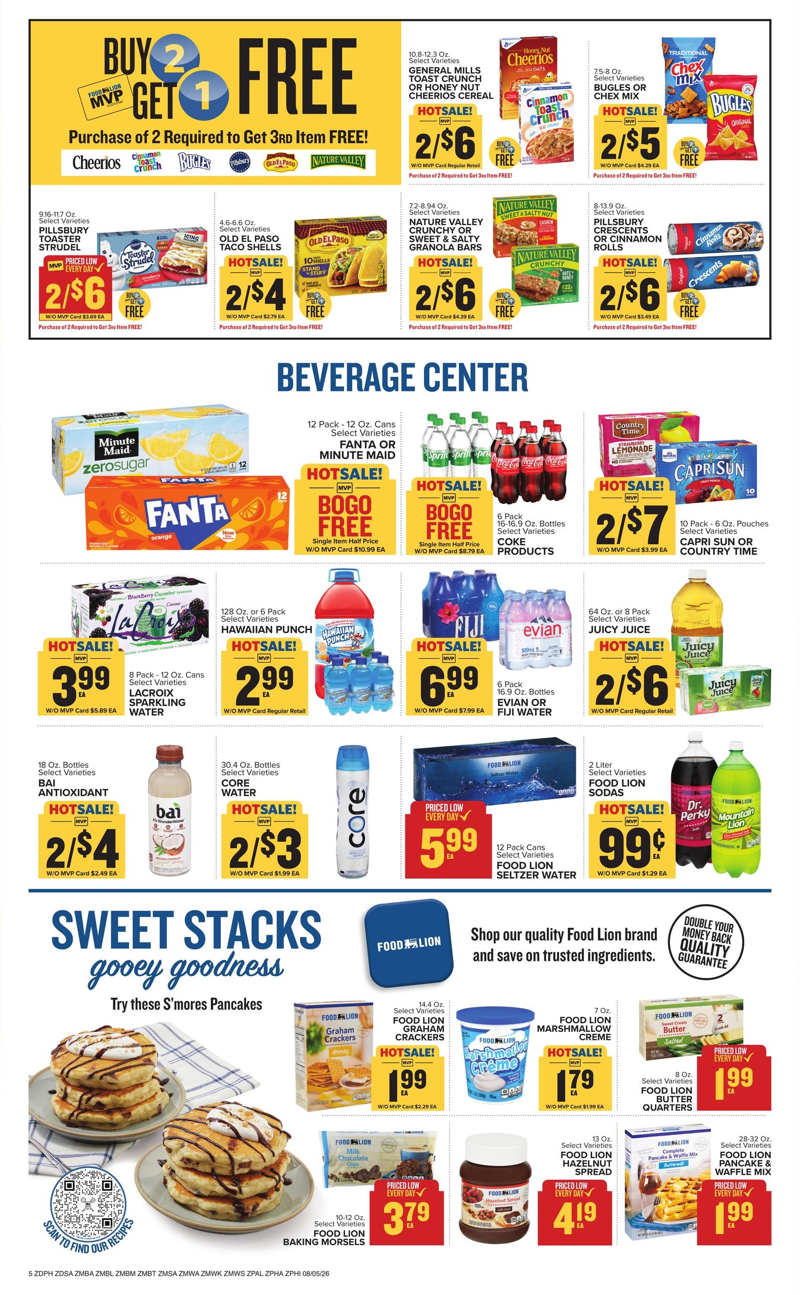 Food Lion (Washington–Oxon Hill Area, DC–MD) Weekly Ad August 5 - 11, 2026