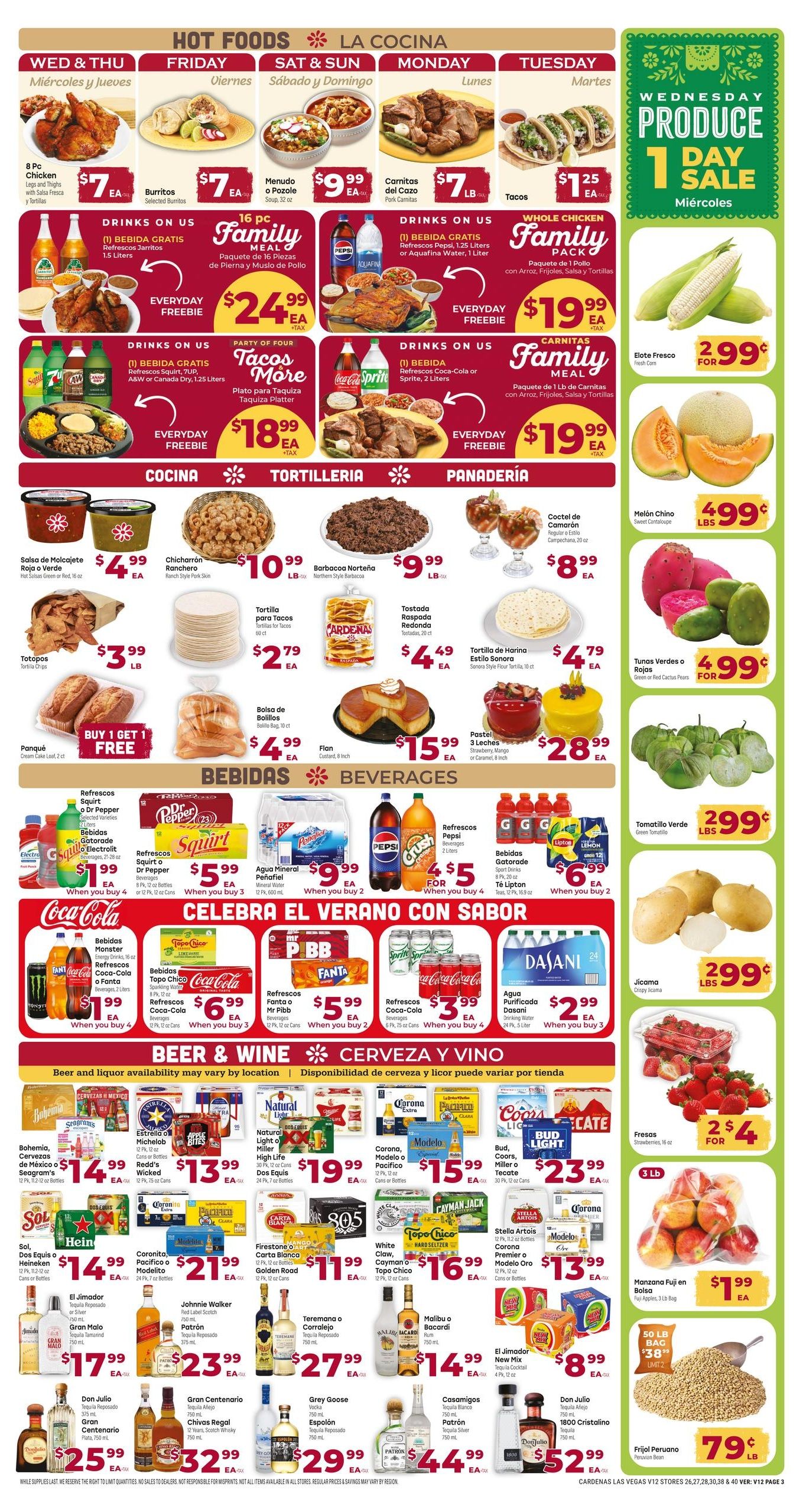 Cardenas Markets (Las Vegas–Henderson Area, NV) Weekly Ad August 5 - 11, 2026
