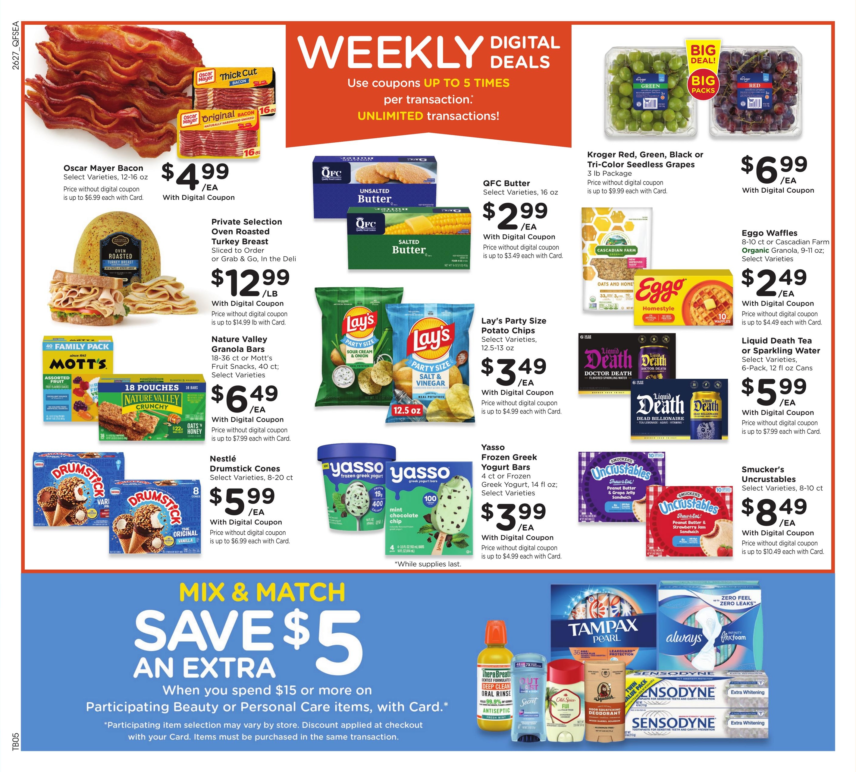 QFC (Vancouver–Brush Prairie Area, OR–WA) Weekly Ad August 5 - 11, 2026