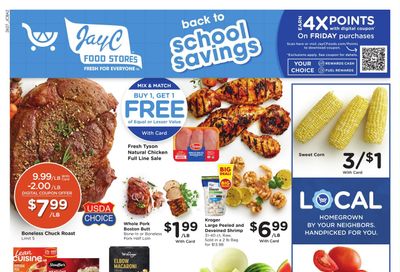 JayC Food Stores Weekly Ad August 5 - 11, 2026