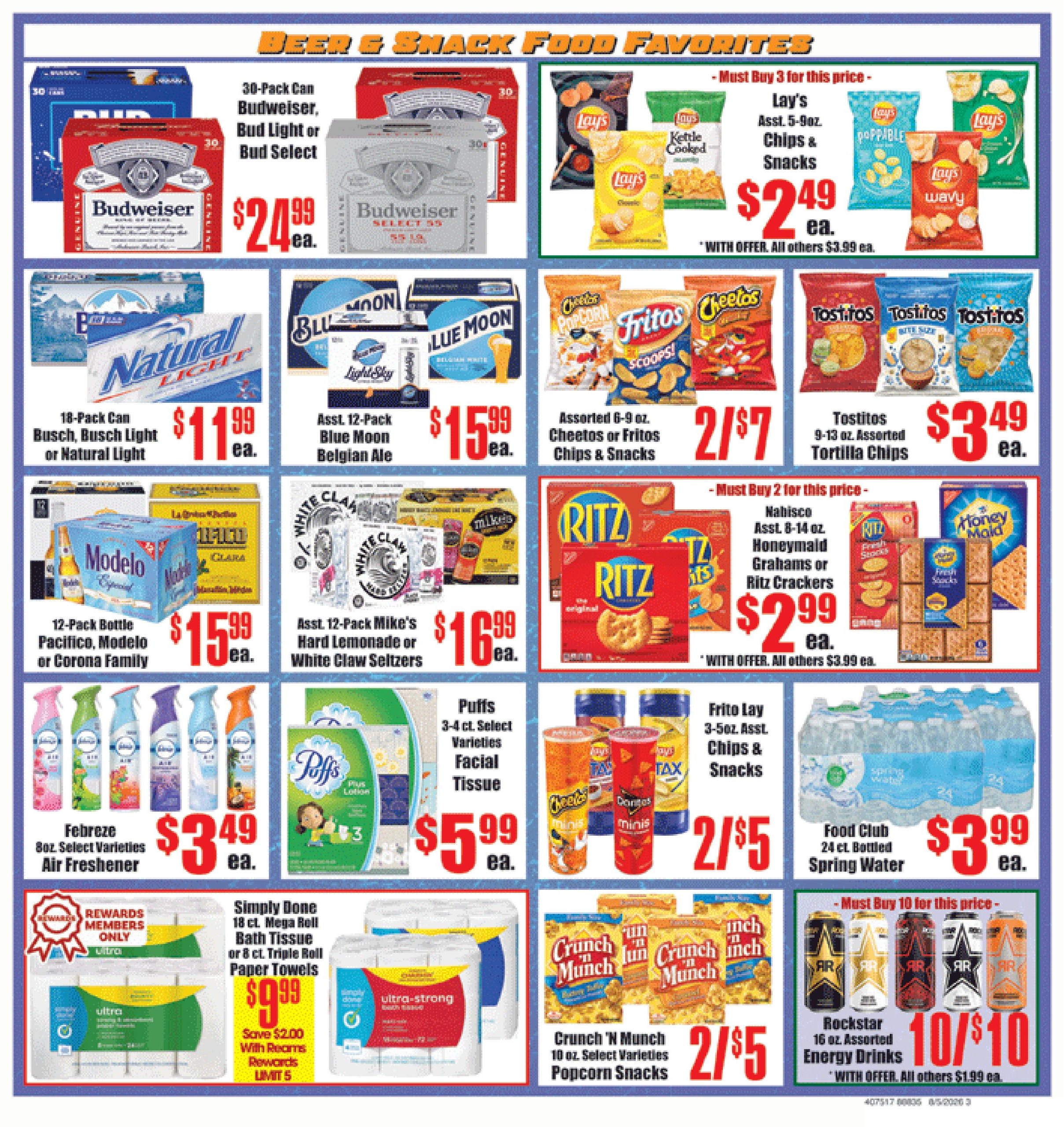 Reams Food Stores Weekly Ad August 4 - 10, 2026