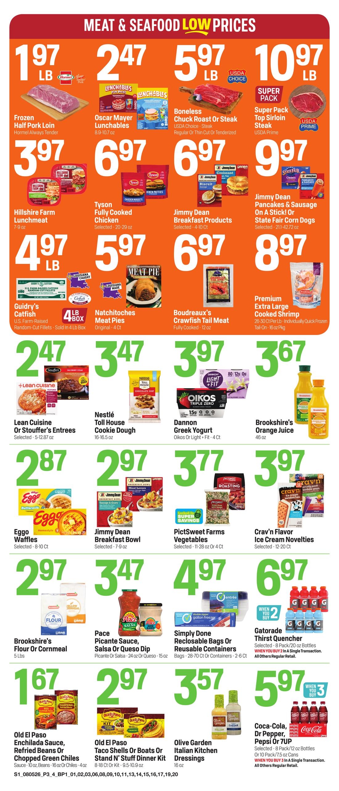Super 1 Foods & Discount Pharmacy (Shreveport–Bossier City Area, LA) Weekly Ad August 5 - 11, 2026