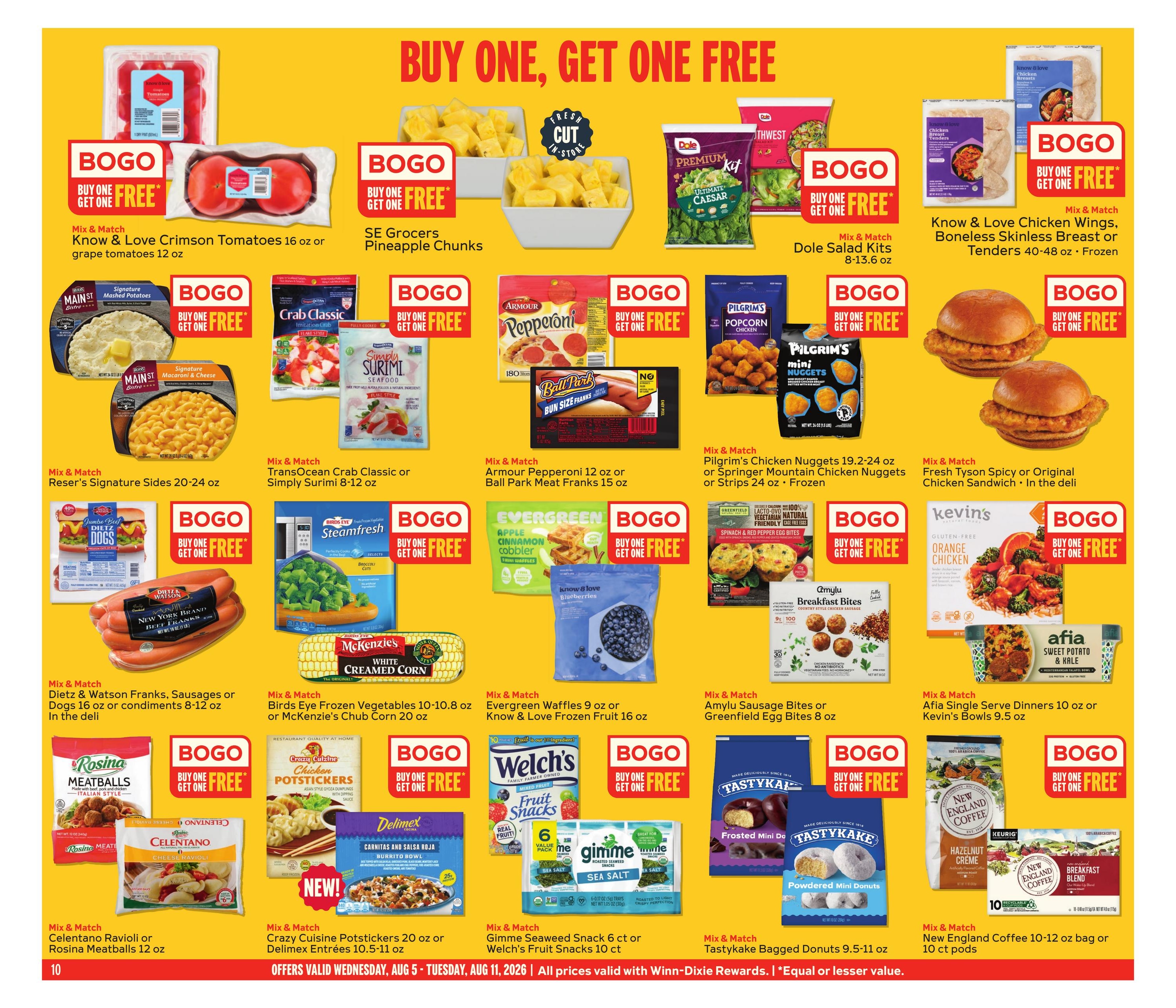 Winn-Dixie (GA) Weekly Ad August 5 - 11, 2026