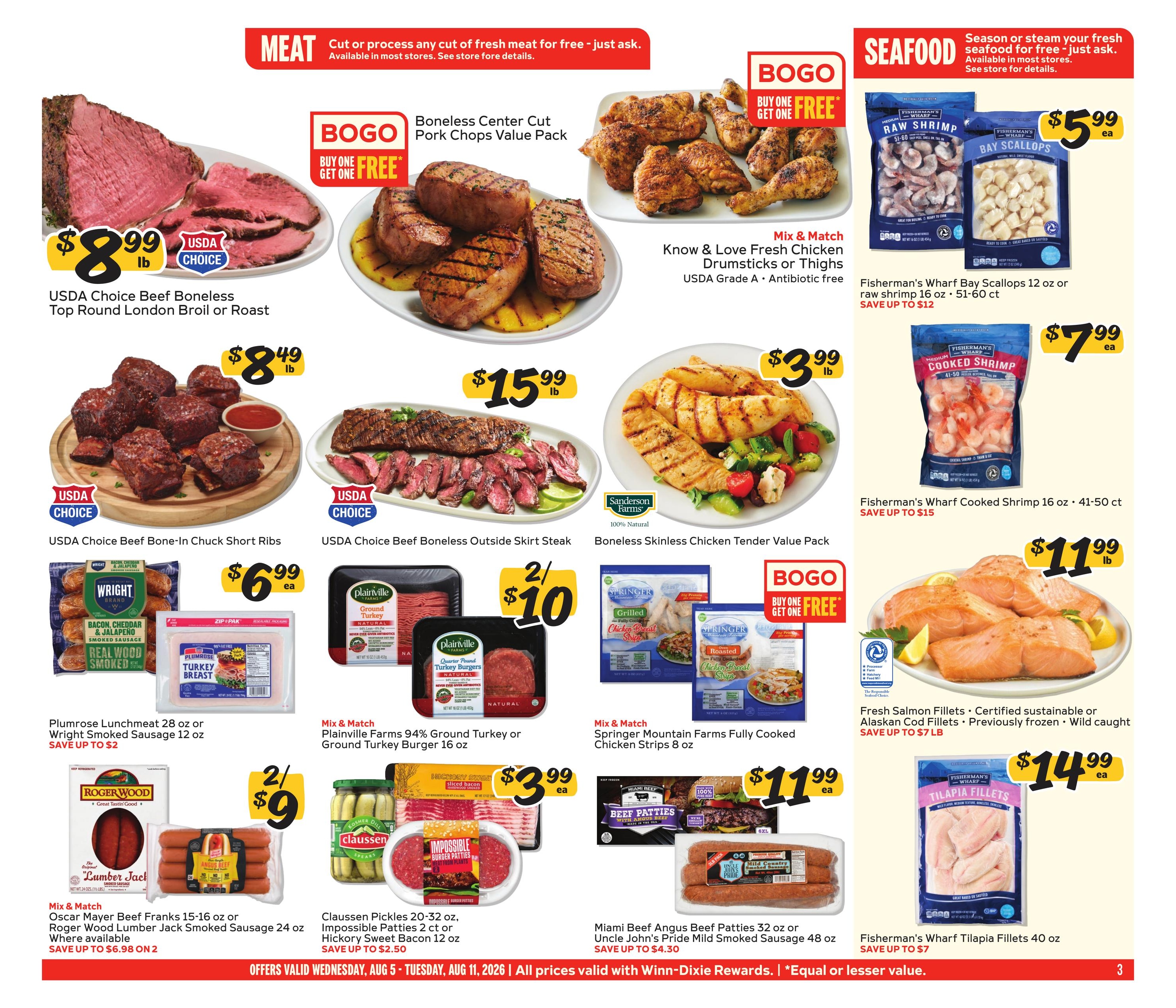 Winn-Dixie (GA) Weekly Ad August 5 - 11, 2026