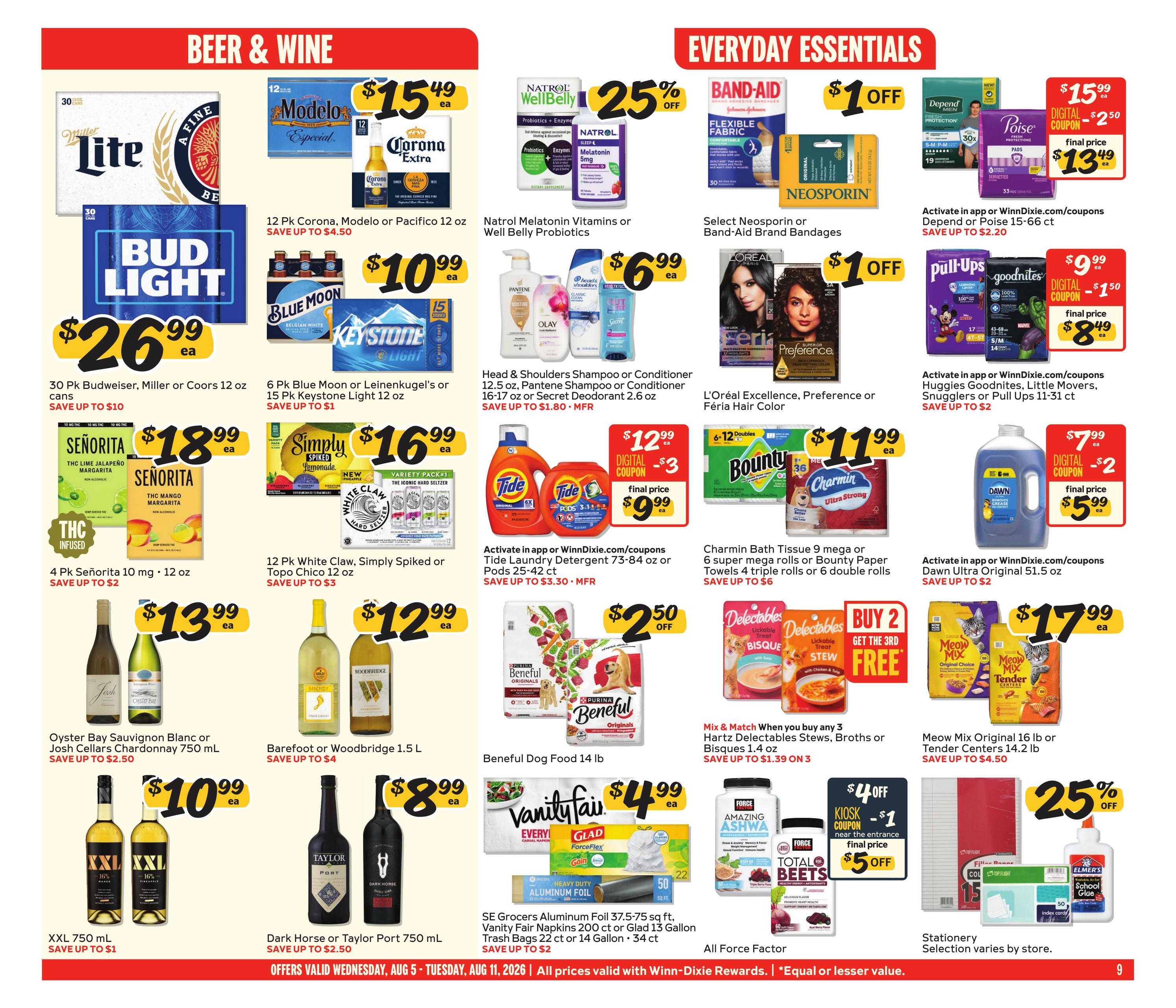 Winn-Dixie (GA) Weekly Ad August 5 - 11, 2026