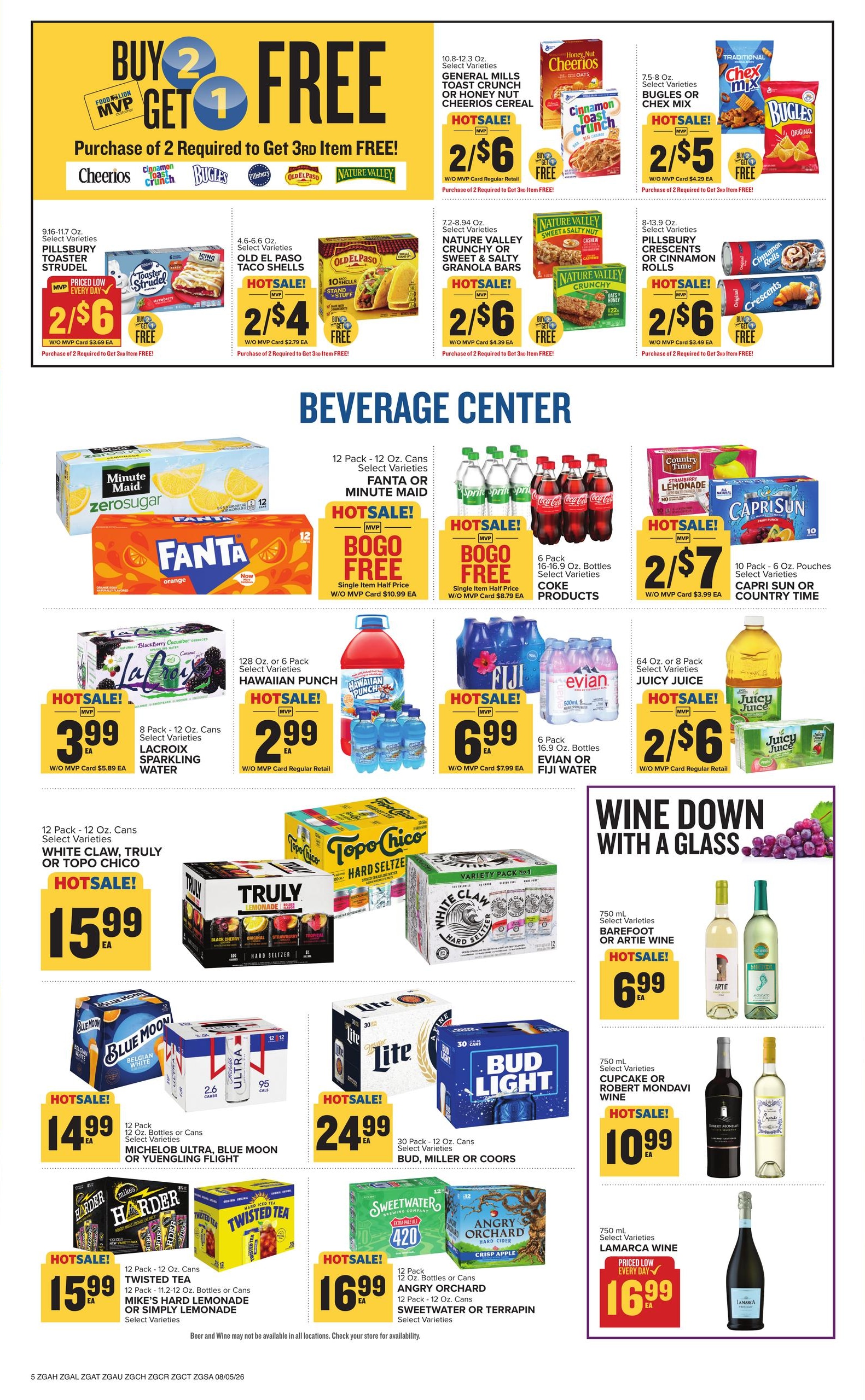 Food Lion (Dalton Area, GA) Weekly Ad August 5 - 11, 2026