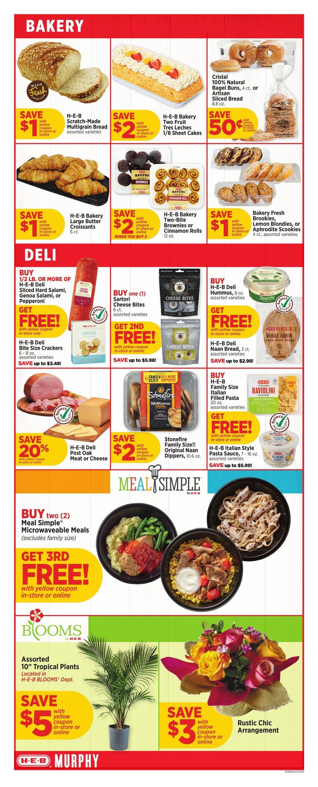 H-E-B (Garland Area, TX) Weekly Ad August 5 - 11, 2026