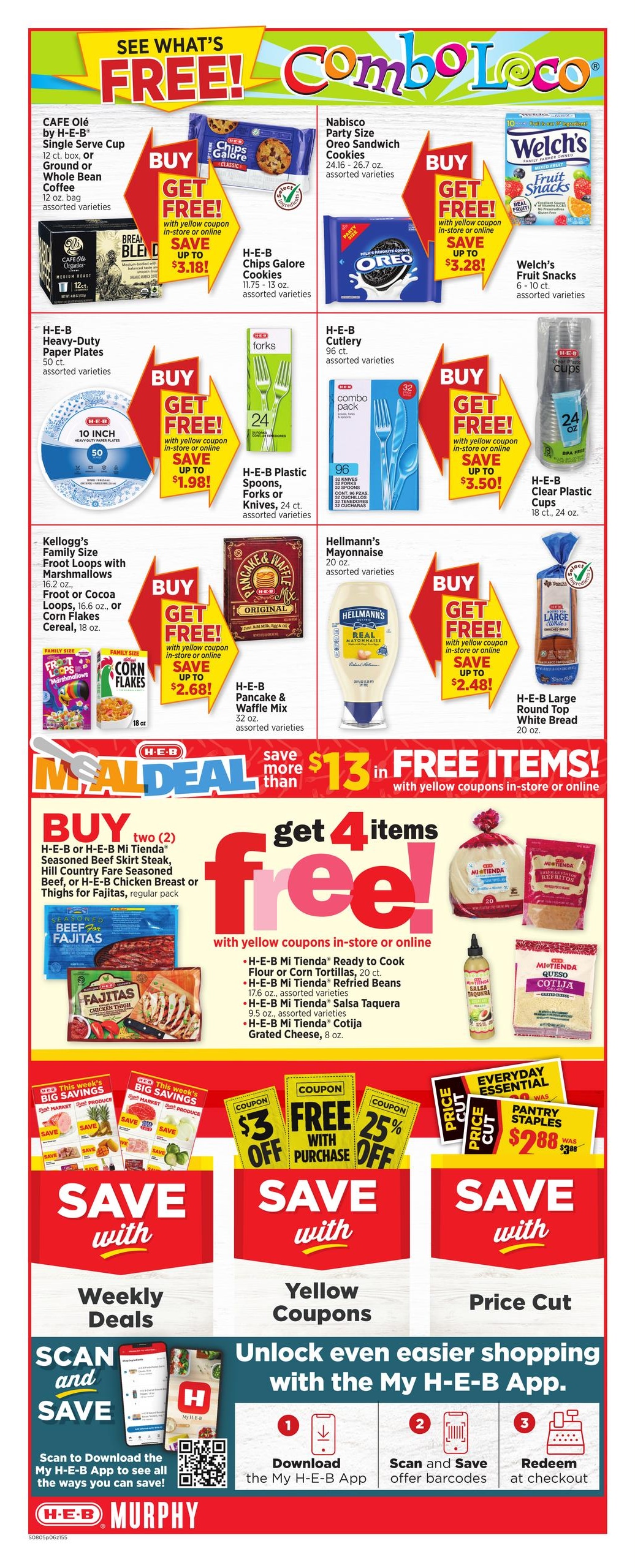 H-E-B (Garland Area, TX) Weekly Ad August 5 - 11, 2026