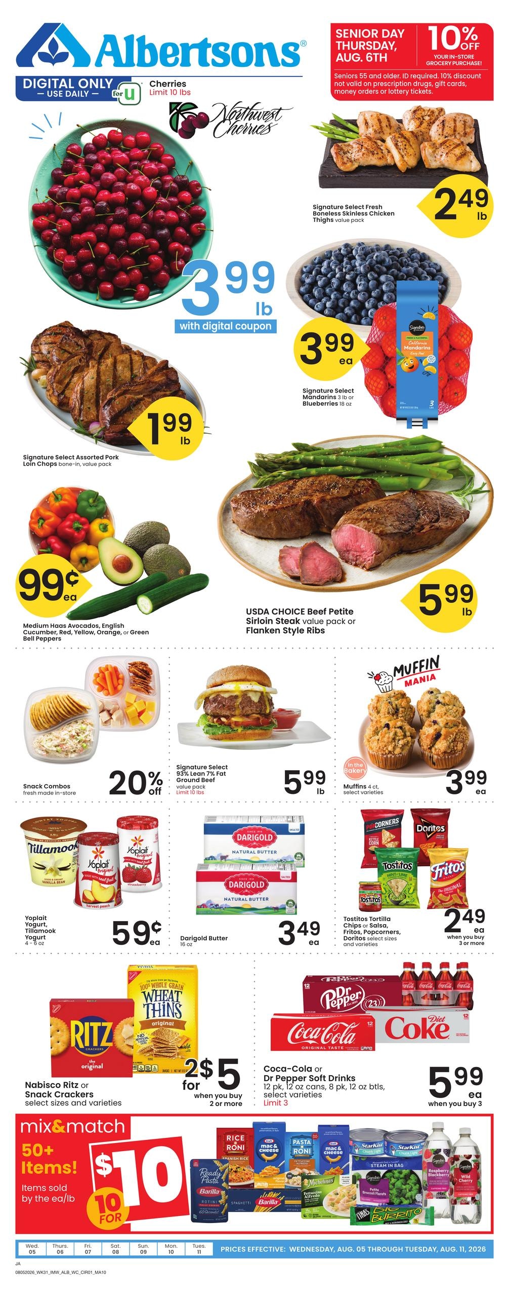 Albertsons (Jackson Area, WY) Weekly Ad August 5 - 11, 2026