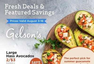 Gelson's Market Weekly Ad August 3 - 16, 2026