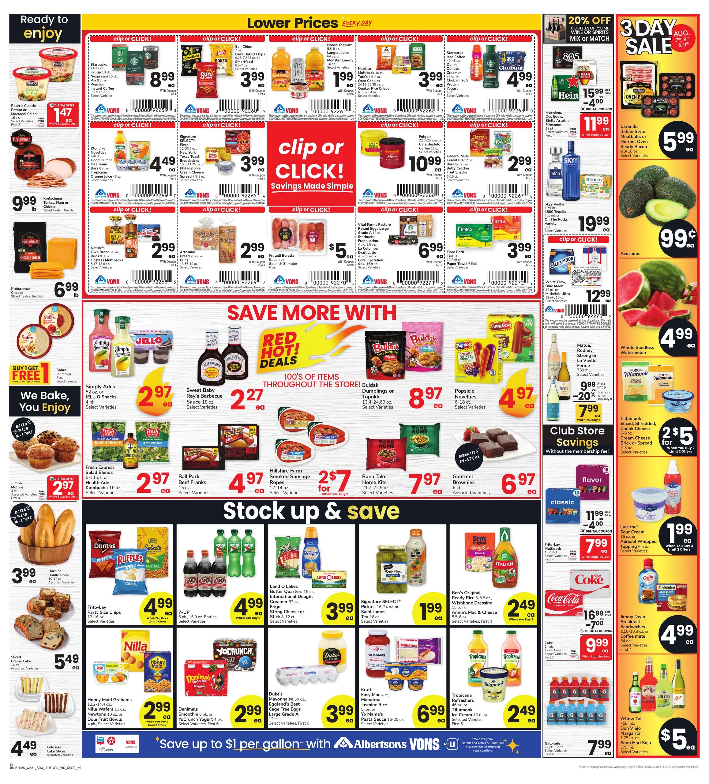 Albertsons (Henderson–Las Vegas Area, AZ–NV) Weekly Ad August 5 - 11, 2026