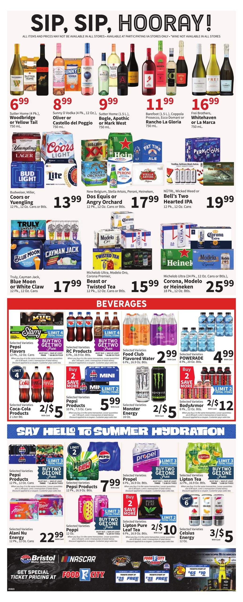 FoodCity (NC, VA, WV) Weekly Ad August 5 - 11, 2026