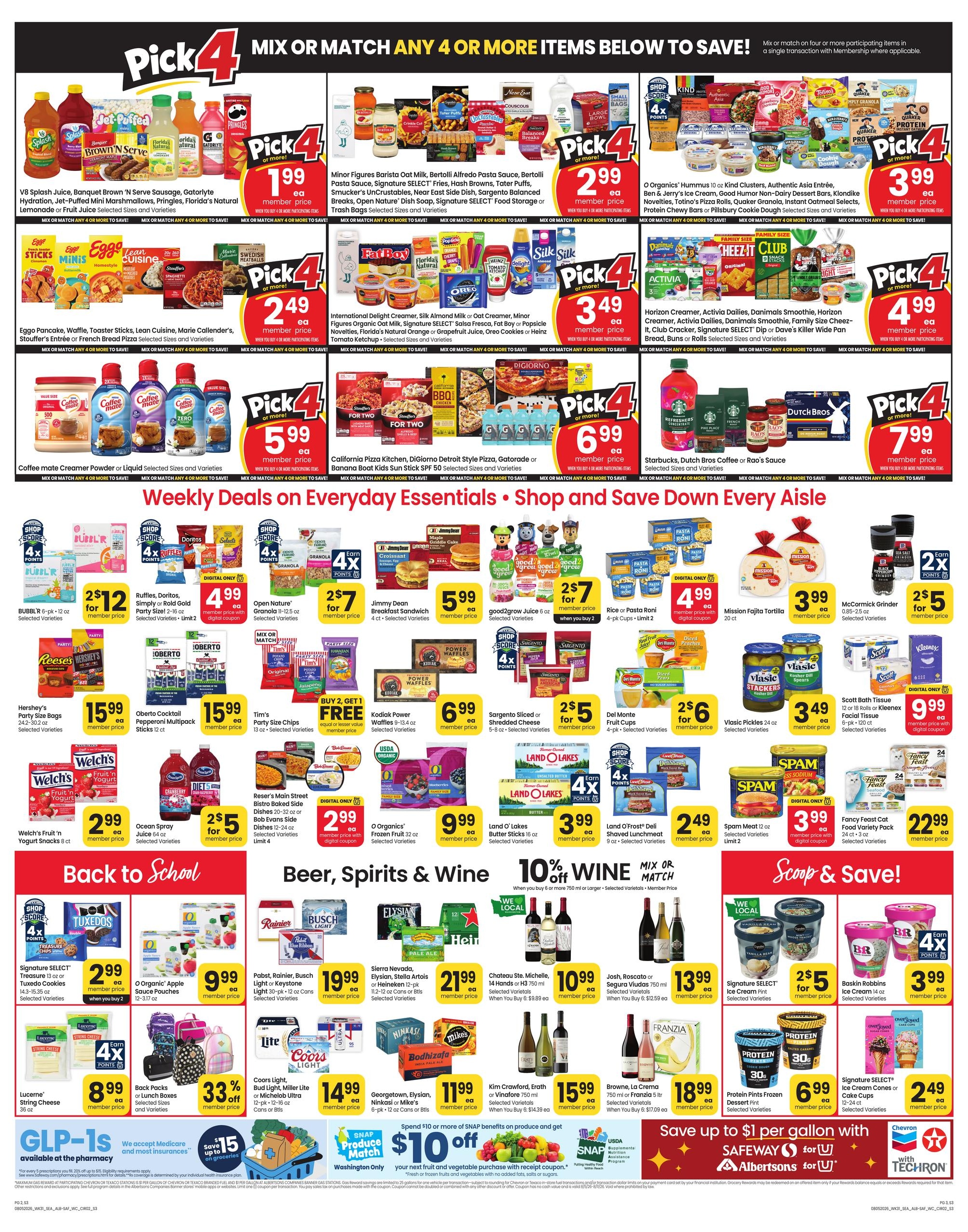 Albertsons (Boardman Area, OR) Weekly Ad August 5 - 11, 2026