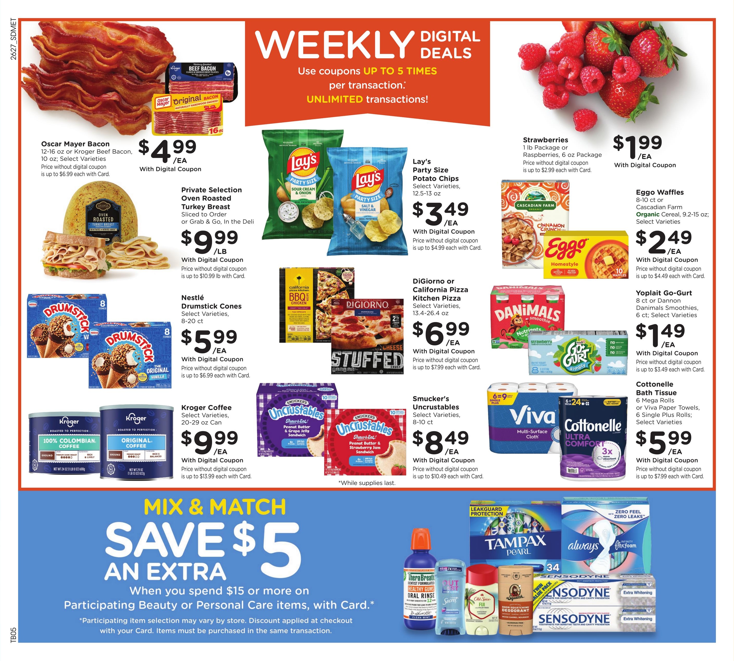 Kroger (Apple Springs Area, TX) Weekly Ad August 5 - 11, 2026
