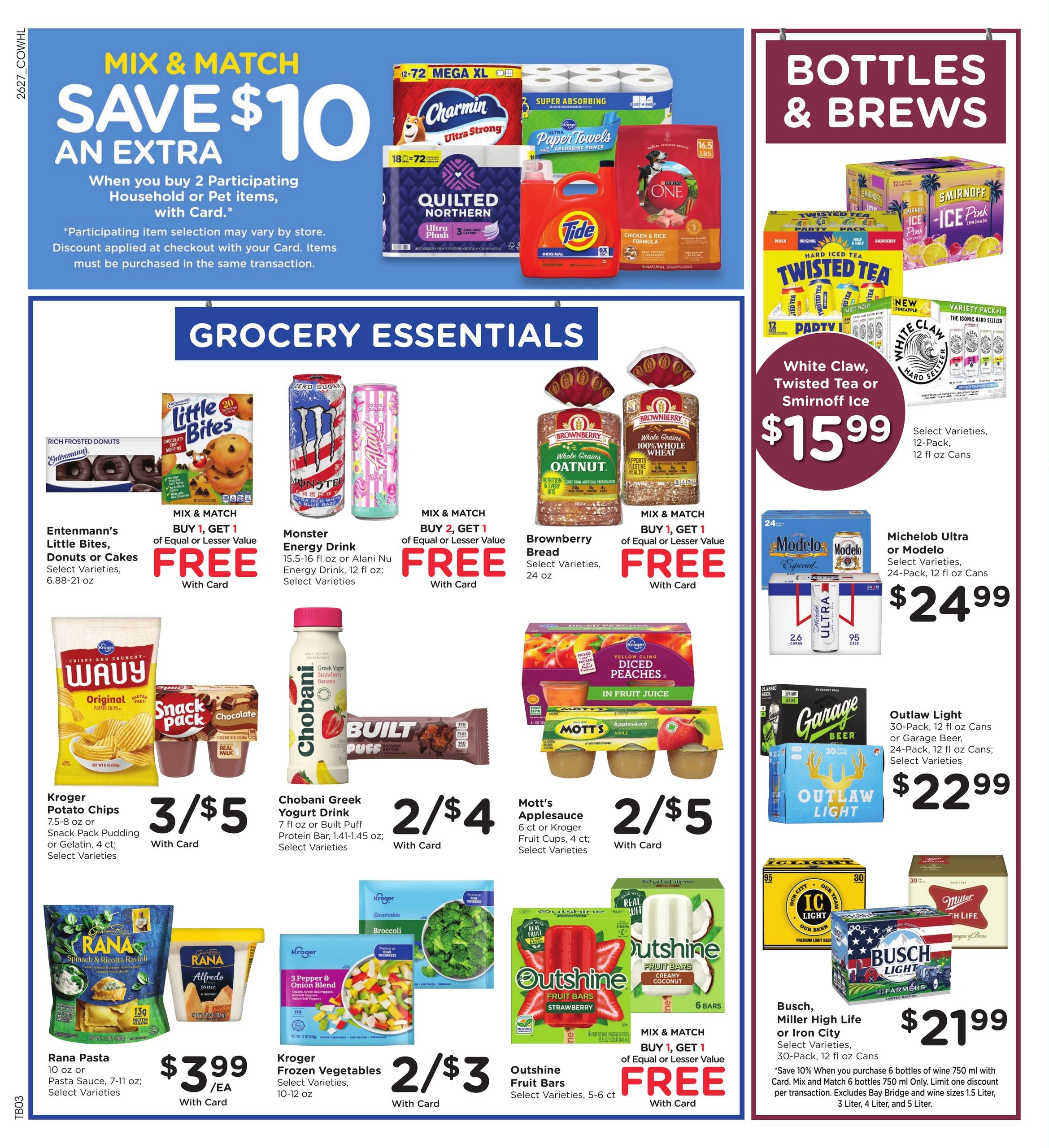 Kroger (Wheeling Area, WV) Weekly Ad August 5 - 11, 2026