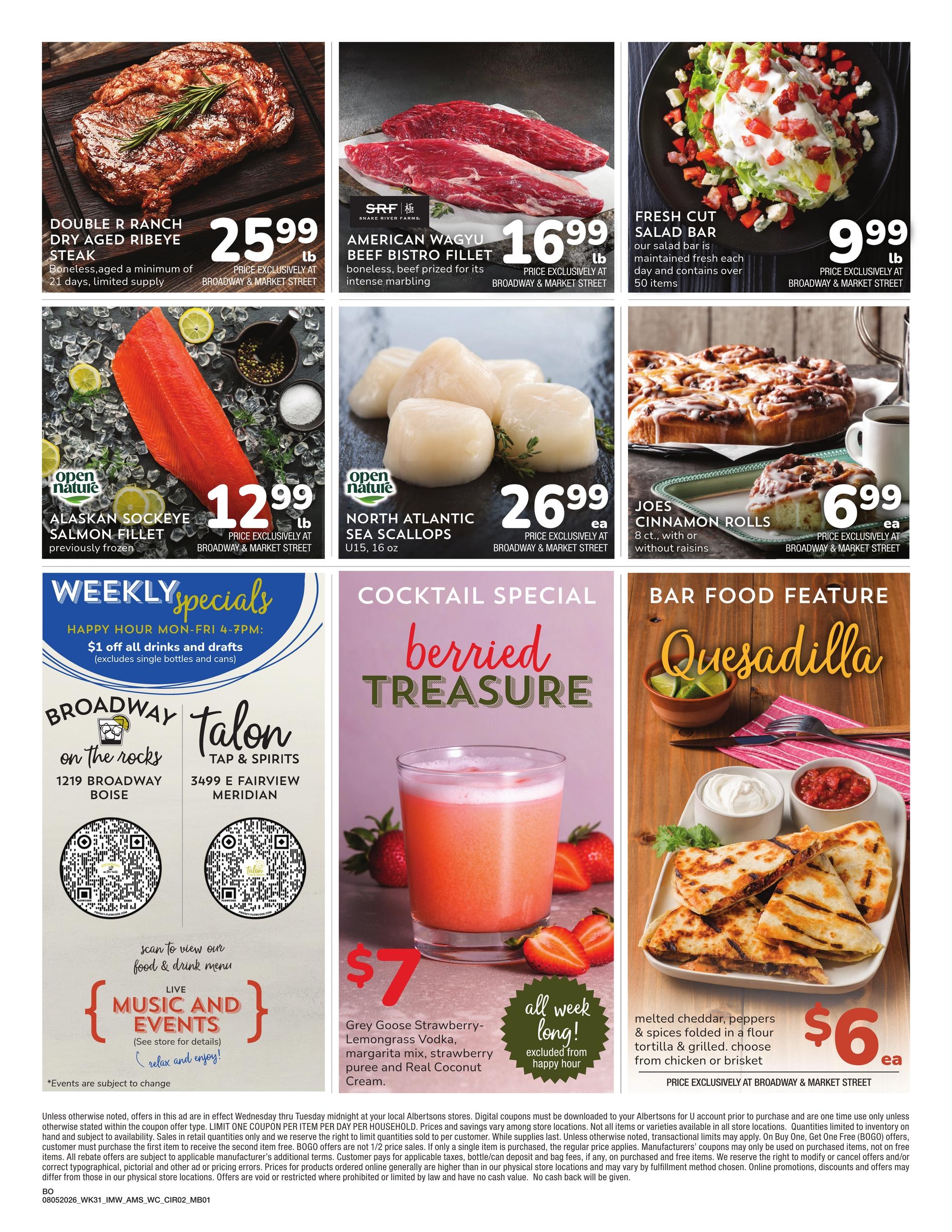 Albertsons Weekly Ad August 5 - 11, 2026