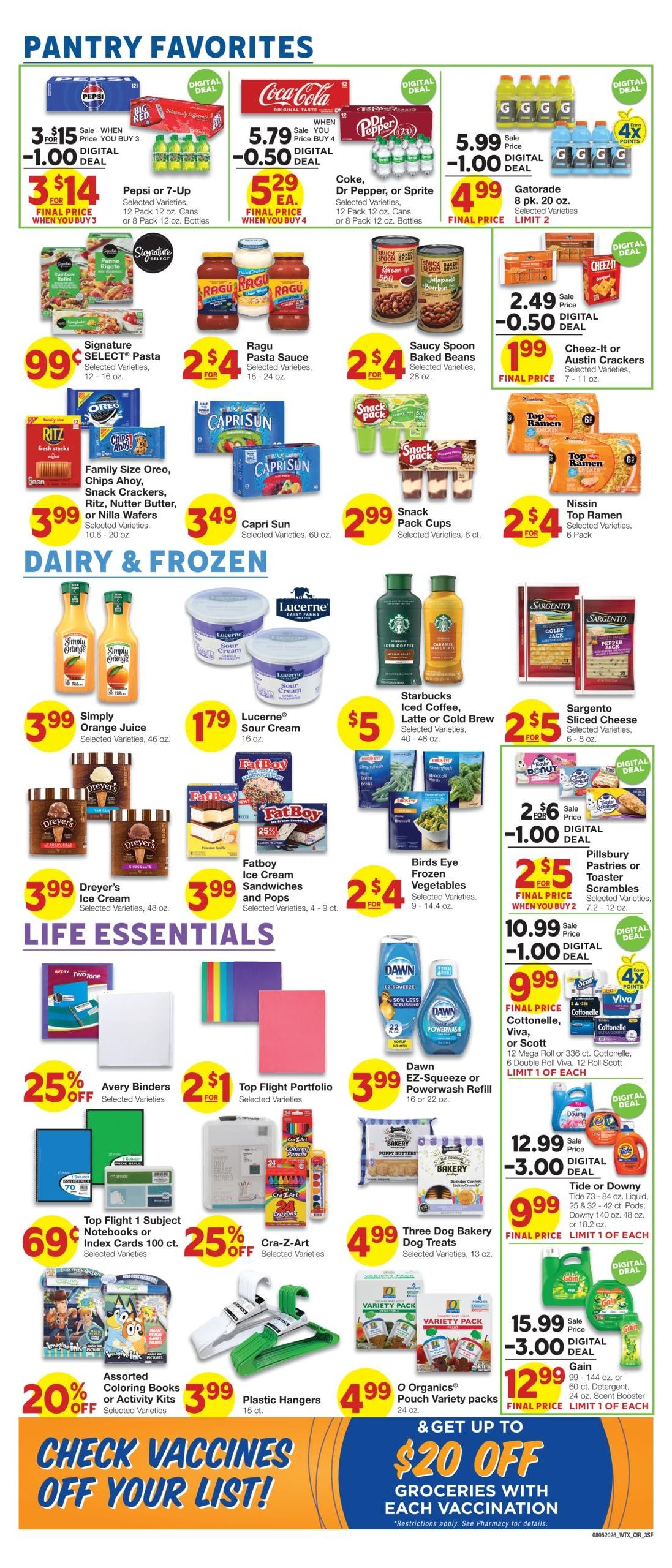 Albertsons Market (San Jose-Santa Fe Area, NM) Weekly Ad August 5 - 11, 2026