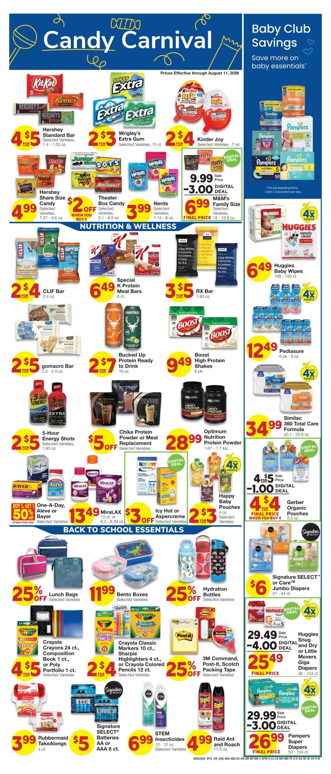 Albertsons Market (San Jose-Santa Fe Area, NM) Weekly Ad August 5 - 11, 2026