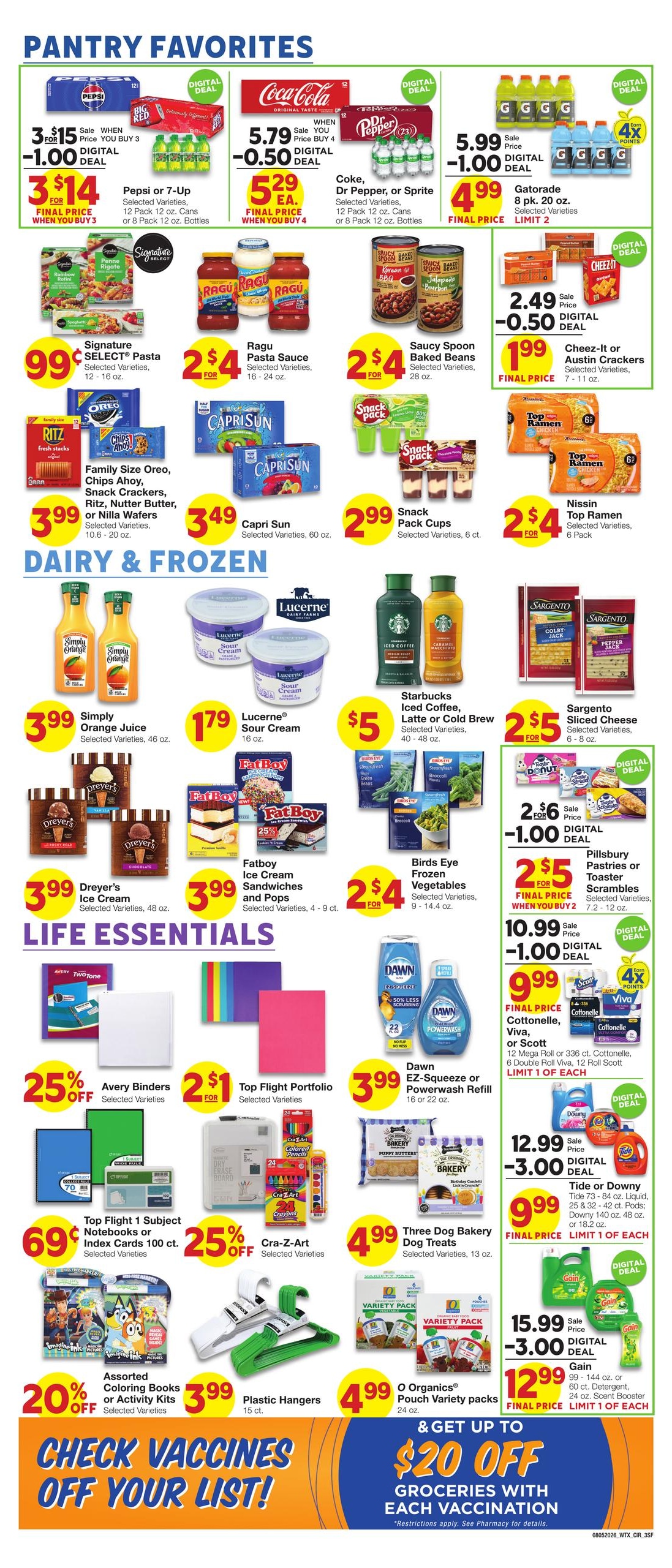 Market Street (San Jose-Santa Fe Area, NM) Weekly Ad August 5 - 11, 2026