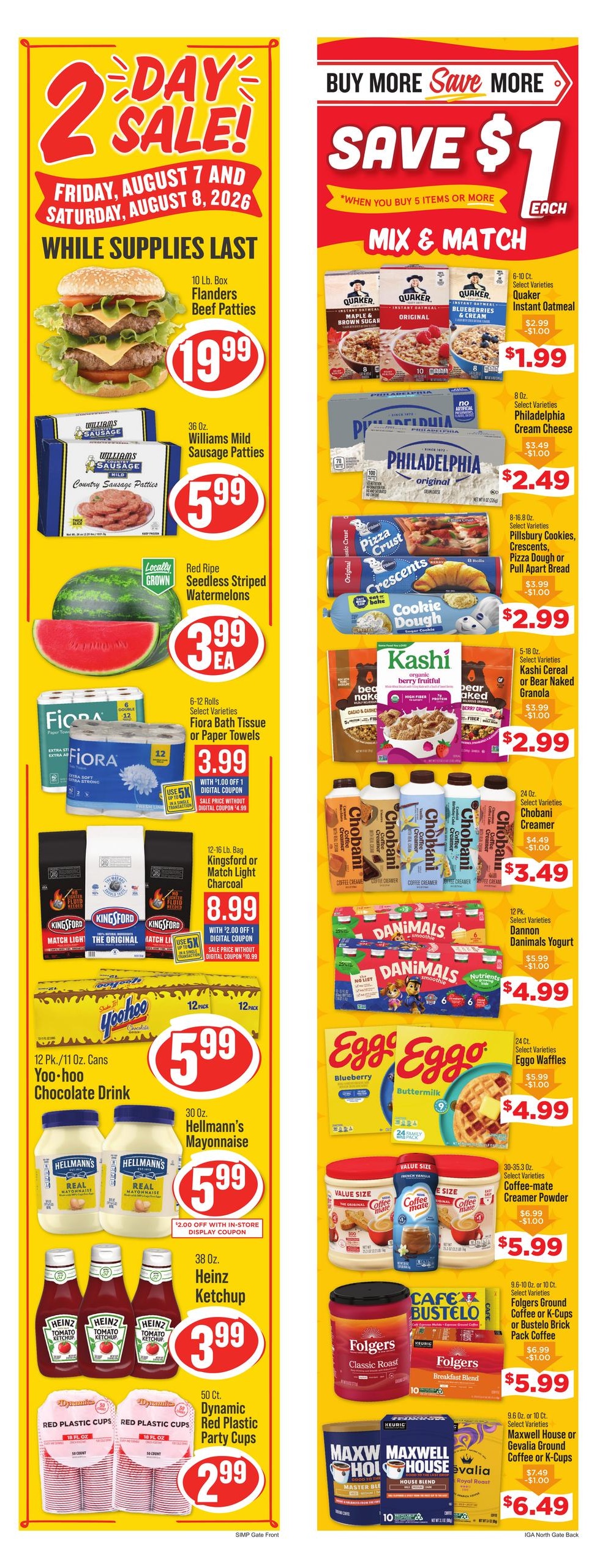 IGA Weekly Ad August 5 - 11, 2026
