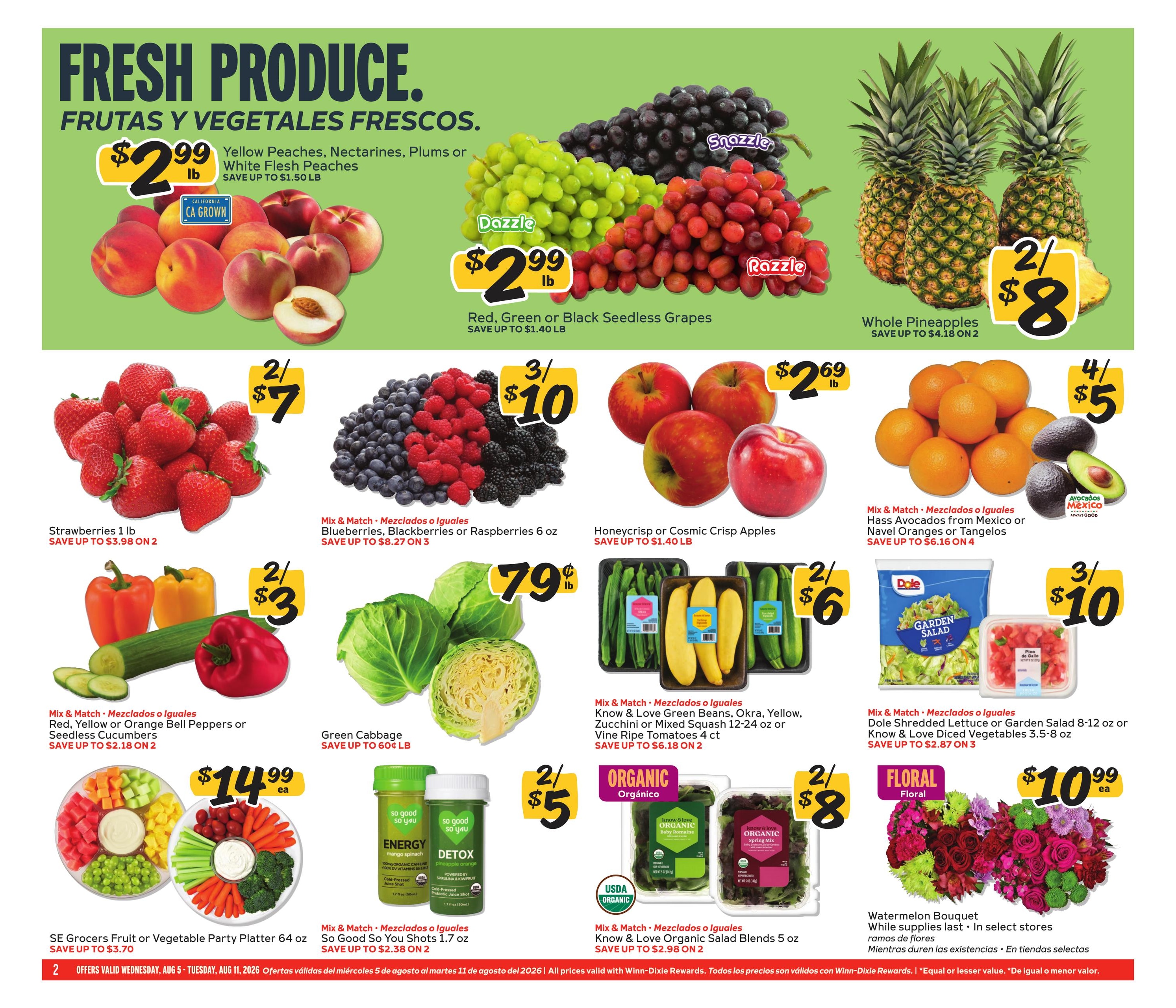 Winn-Dixie (Clarcona Area, FL) Weekly Ad August 5 - 11, 2026