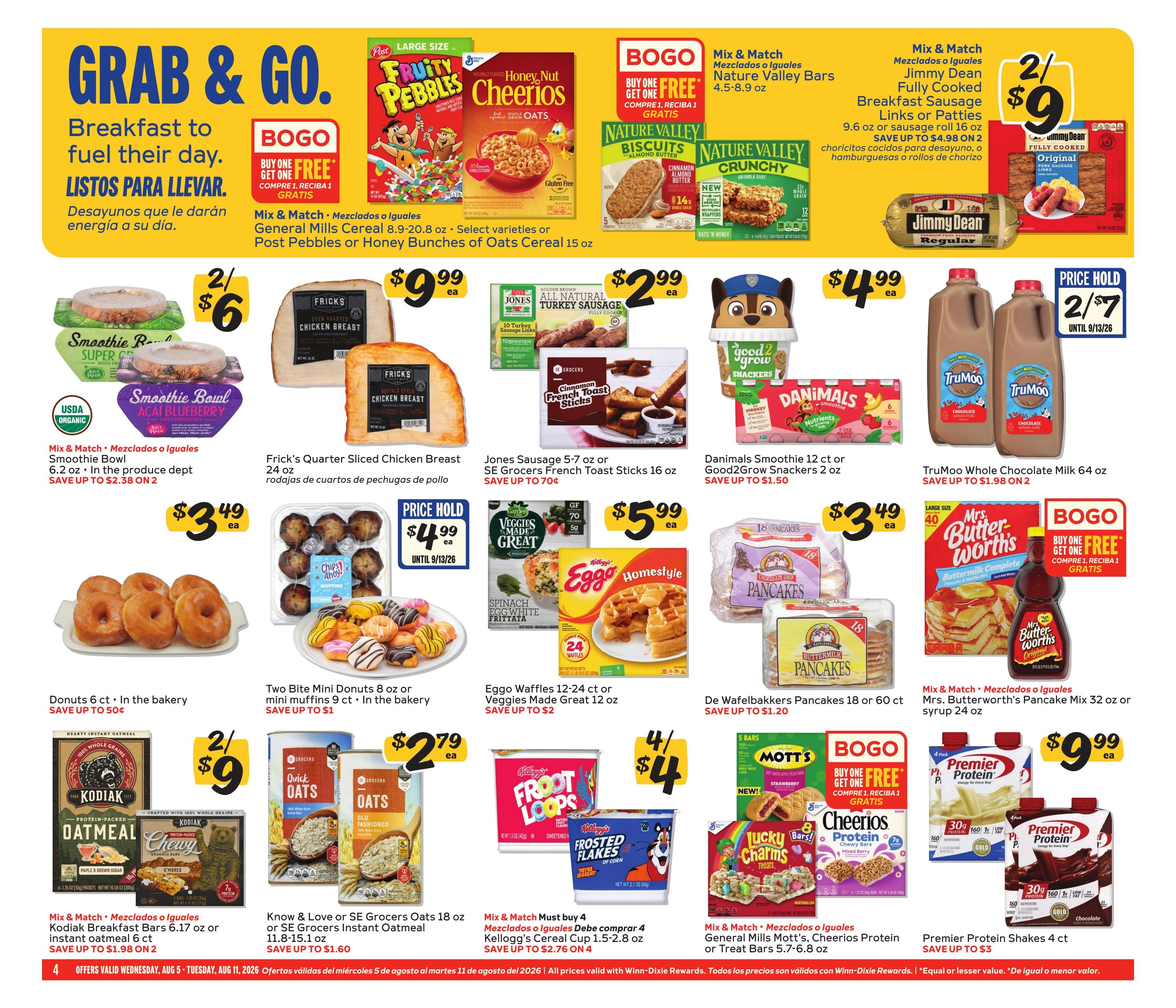 Winn-Dixie (Clarcona Area, FL) Weekly Ad August 5 - 11, 2026