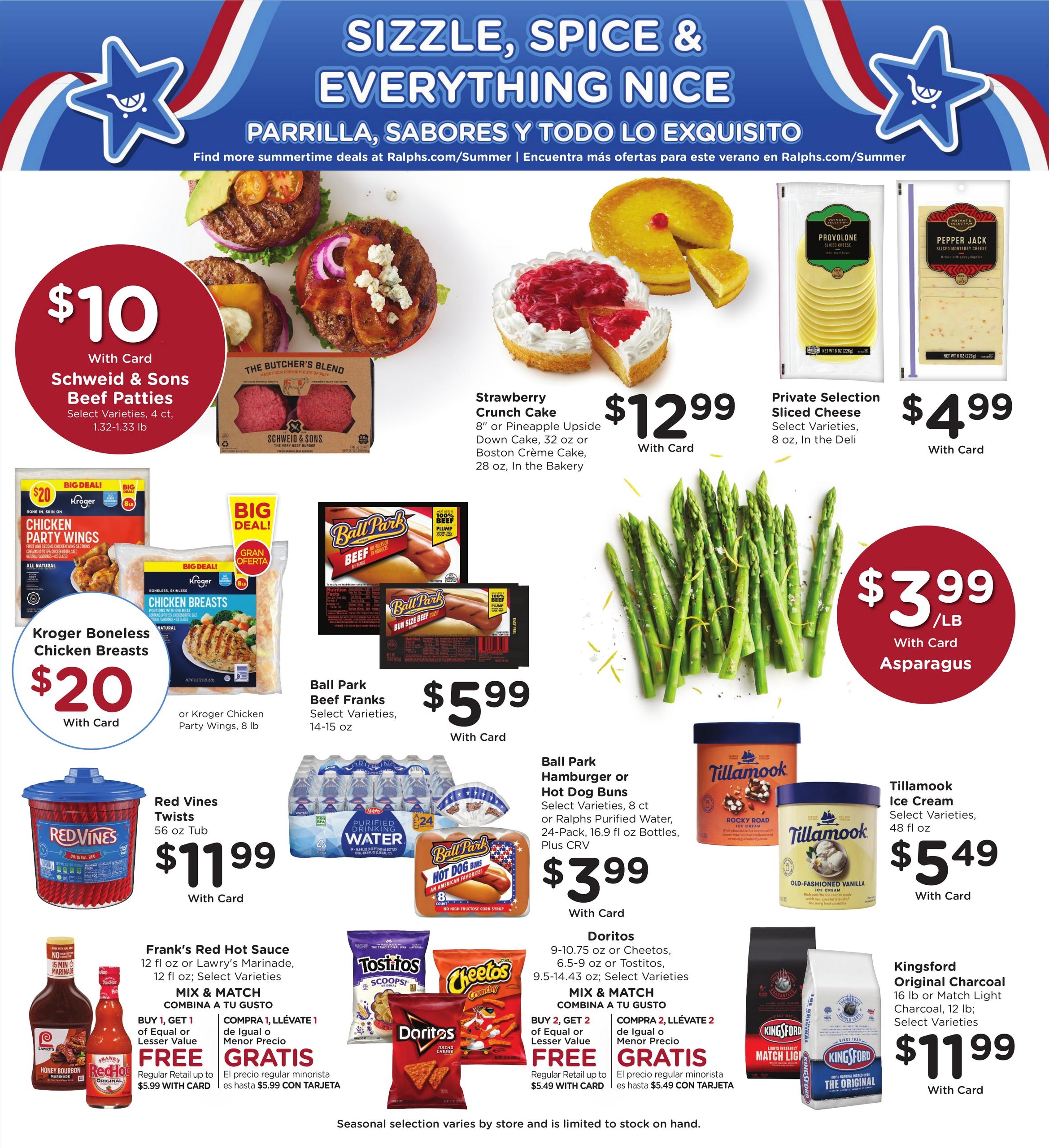 Ralphs (Palos Verdes Peninsula-Santa Maria Area, CA) Weekly Ad August 5 - 11, 2026