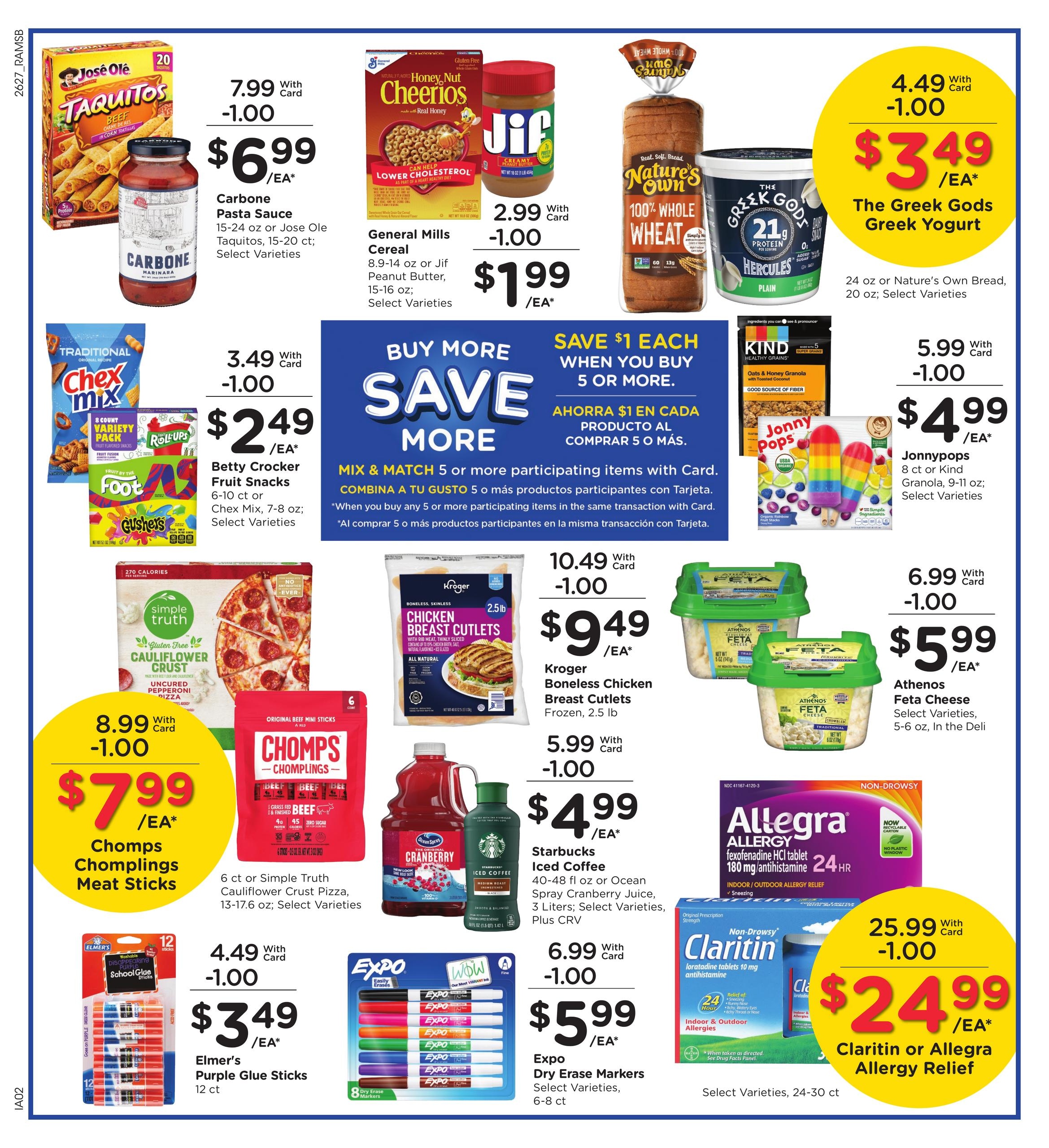 Ralphs (Palos Verdes Peninsula-Santa Maria Area, CA) Weekly Ad August 5 - 11, 2026