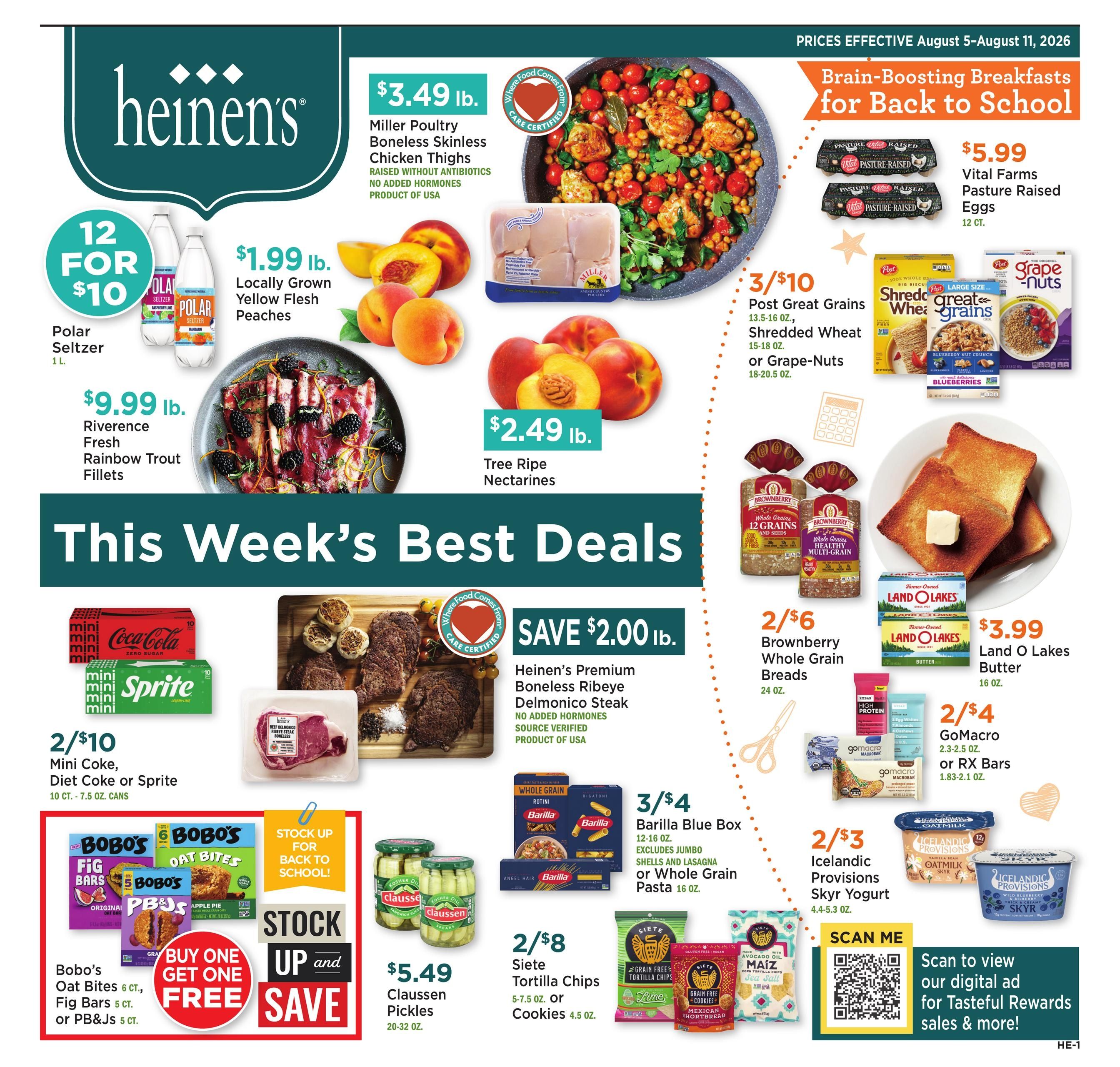 Heinen's Grocery Store (OH) Weekly Ad August 5 - 11, 2026