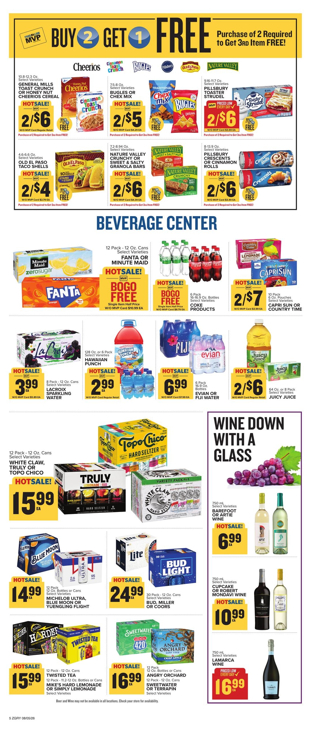 Food Lion (Athens–Winterville Area, GA) Weekly Ad August 5 - 11, 2026
