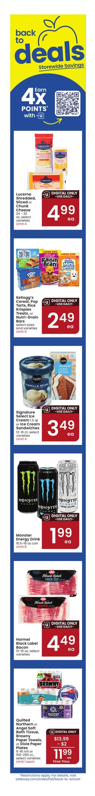 Safeway (Grand Junction–Montrose Area, CO) Weekly Ad August 5 - 11, 2026