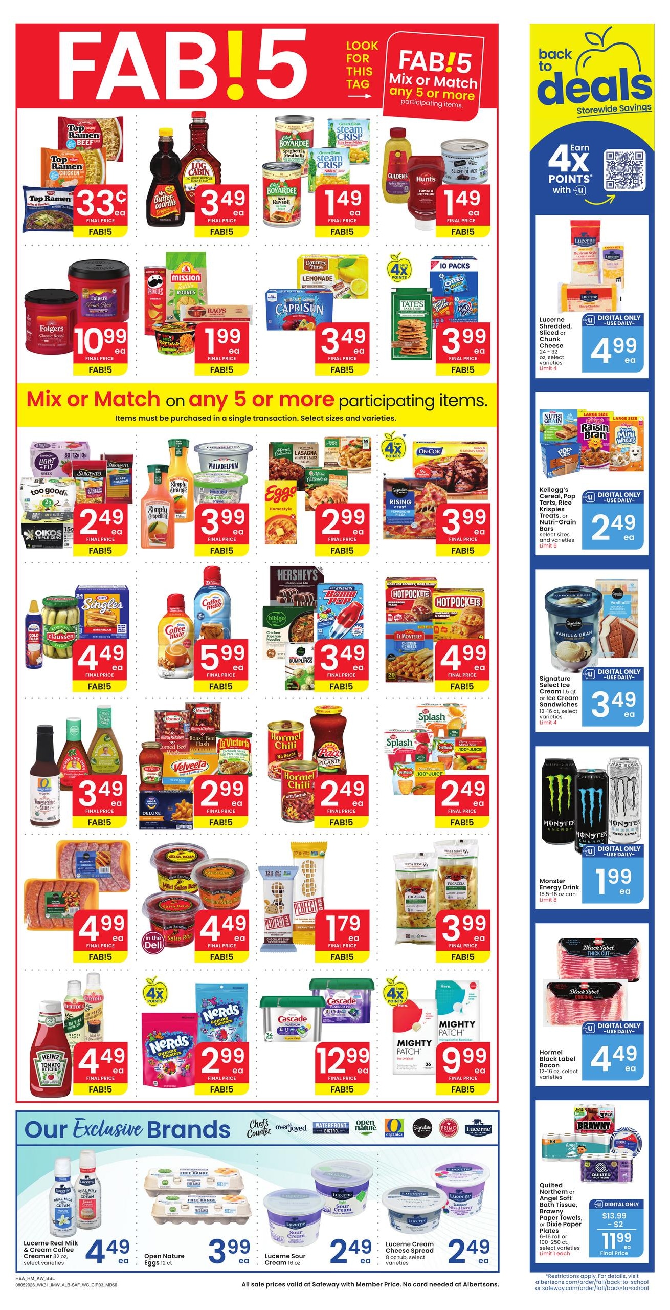 Albertsons (Basin Area, MT) Weekly Ad August 5 - 11, 2026