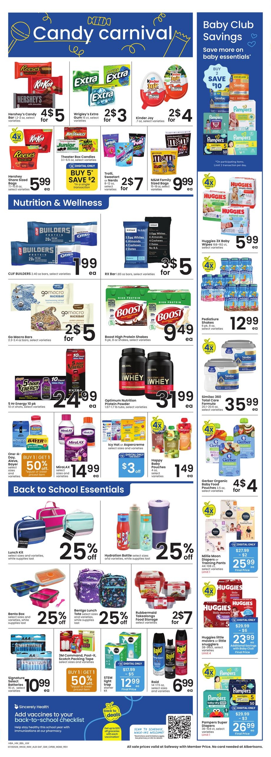 Albertsons (Basin Area, MT) Weekly Ad August 5 - 11, 2026