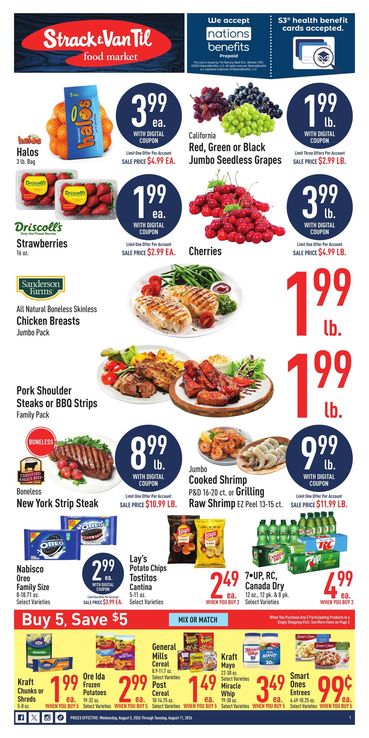 Strack & Van Til Weekly Ad August 5 - 11, 2026