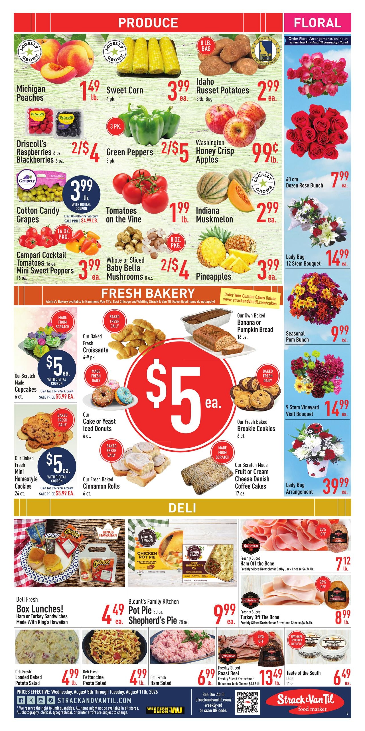 Strack & Van Til Weekly Ad August 5 - 11, 2026